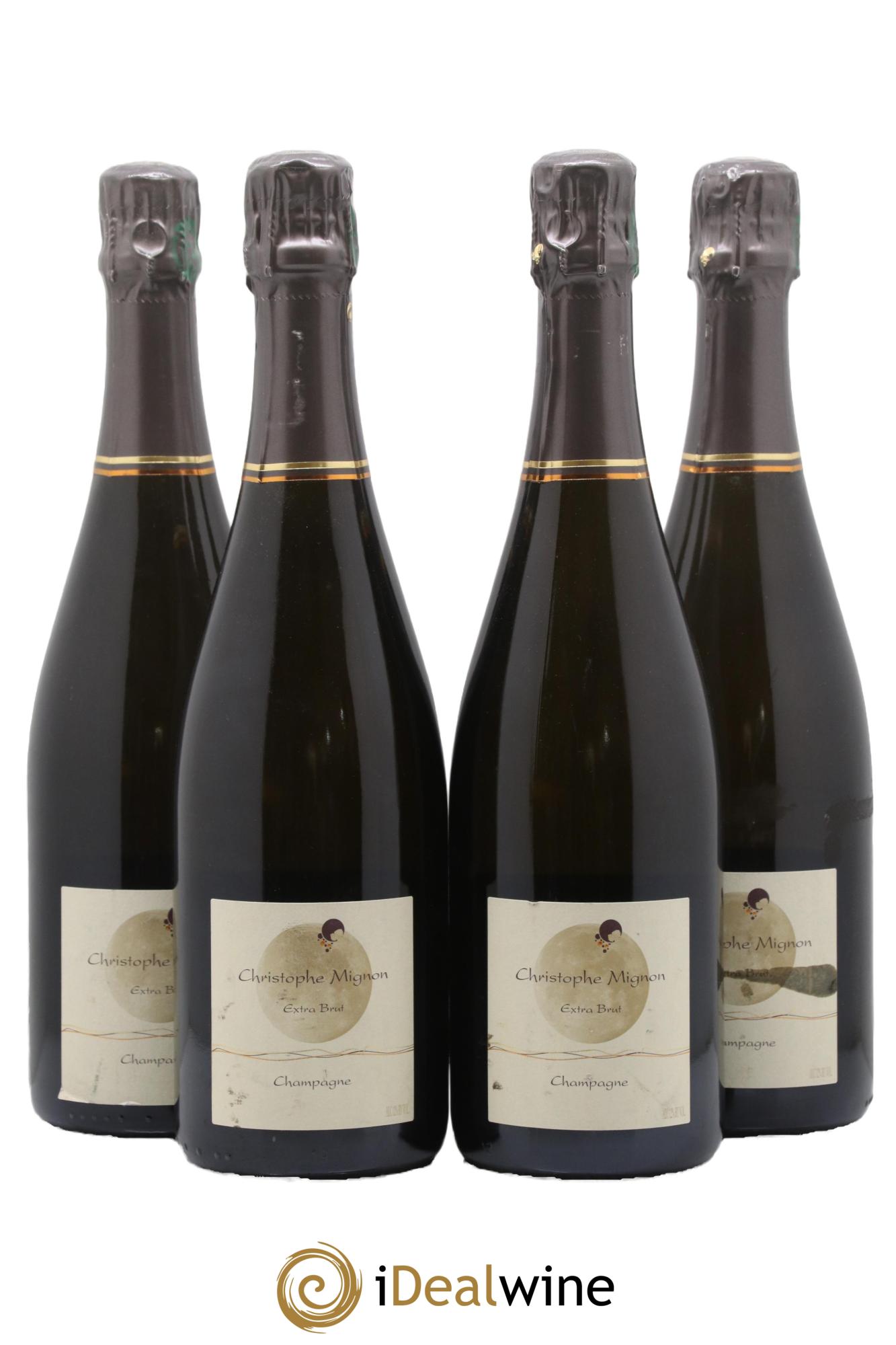 Champagne Christophe Mignon 2013 - Lot de 4 bouteilles - 0