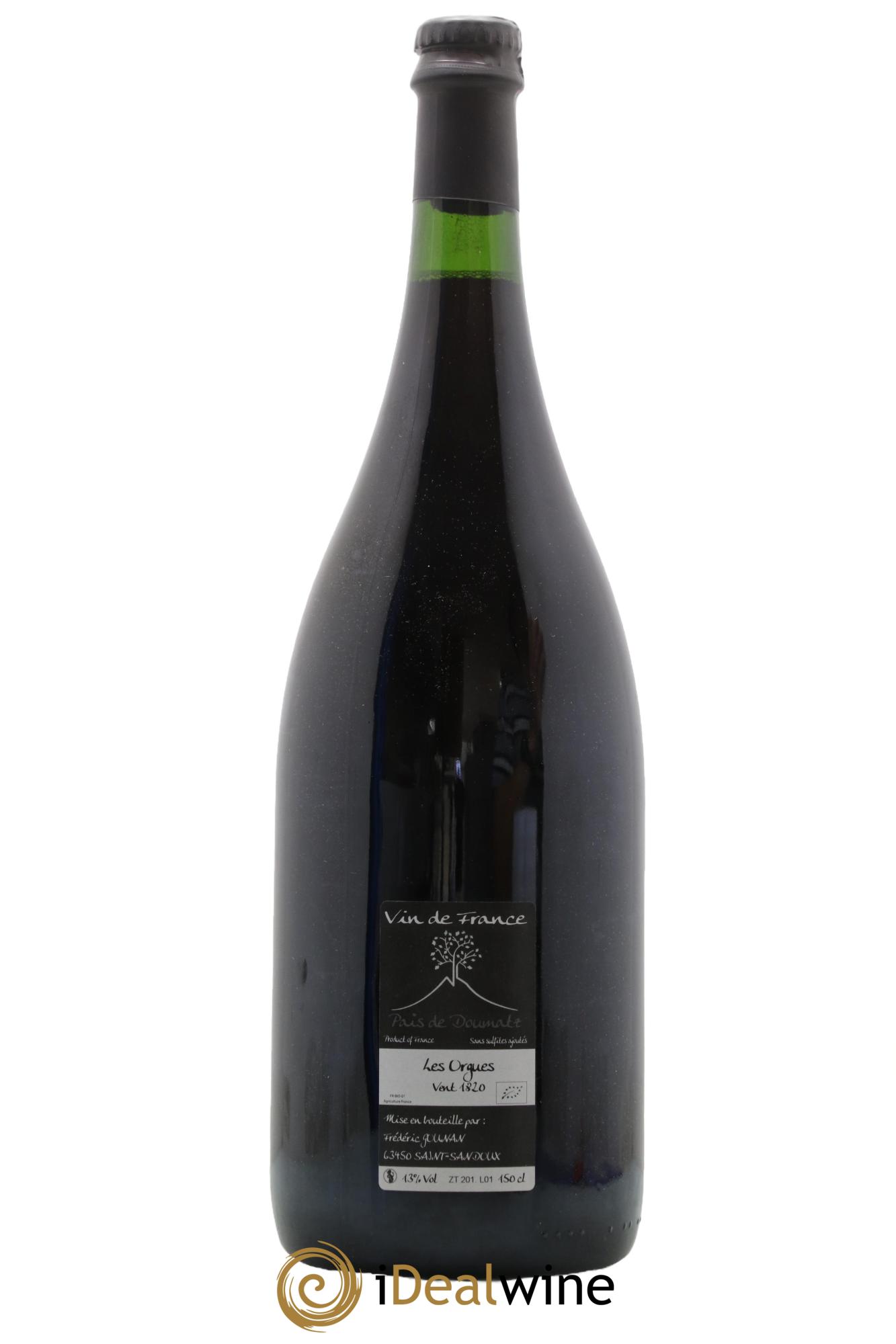 Vin de France Les Orgues Vignoble de l'Arbre Blanc 2018 - Lot de 1 magnum - 1