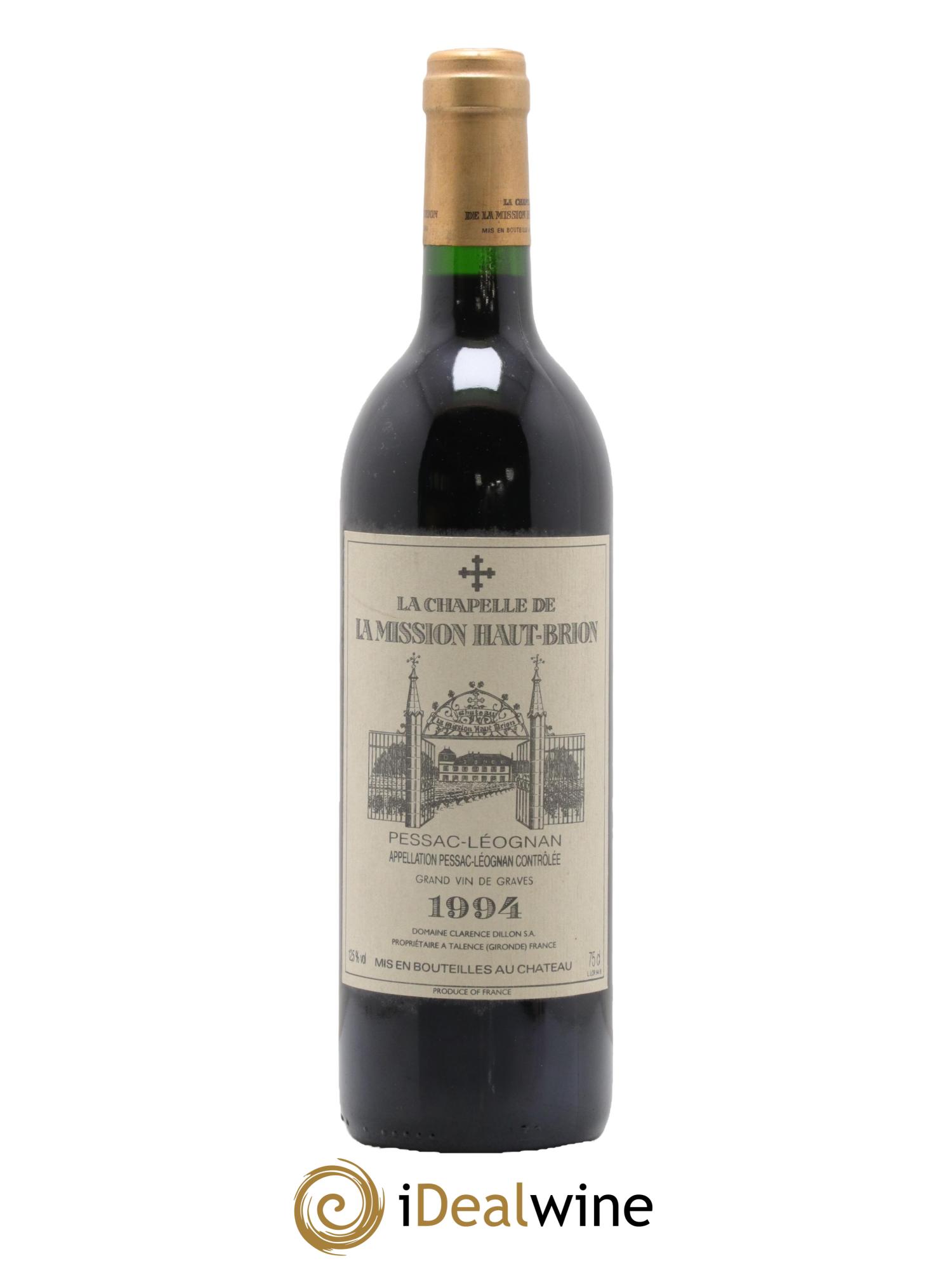 La Chapelle de La Mission Haut-Brion Second Vin 1994 - Lot de 1 bouteille - 0