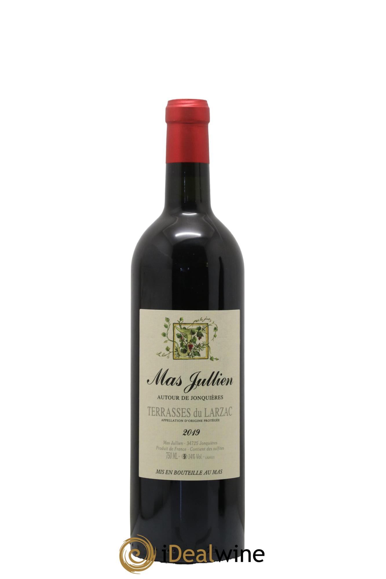 Coteaux du Languedoc - Terrasses du Larzac Mas Jullien Autour de Jonquières Olivier Jullien 2019 - Lot of 1 bottle - 0