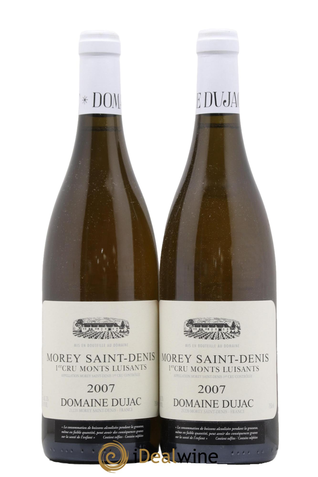 Morey-Saint-Denis 1er Cru Monts Luisants Dujac (Domaine) 2007 - Lot de 2 bouteilles - 0