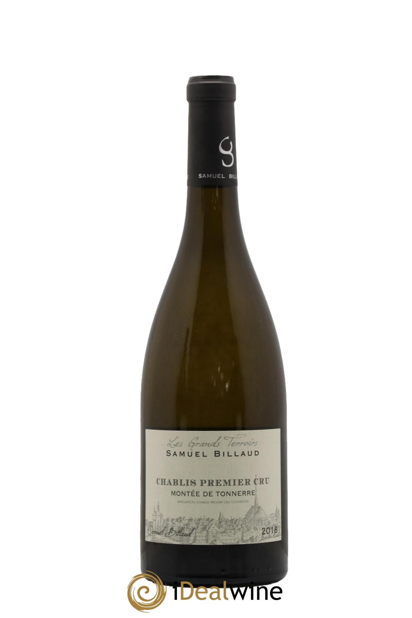 Chablis 1er Cru Montée de Tonnerre Samuel Billaud 2018 - Lot de 1 bouteille - 0