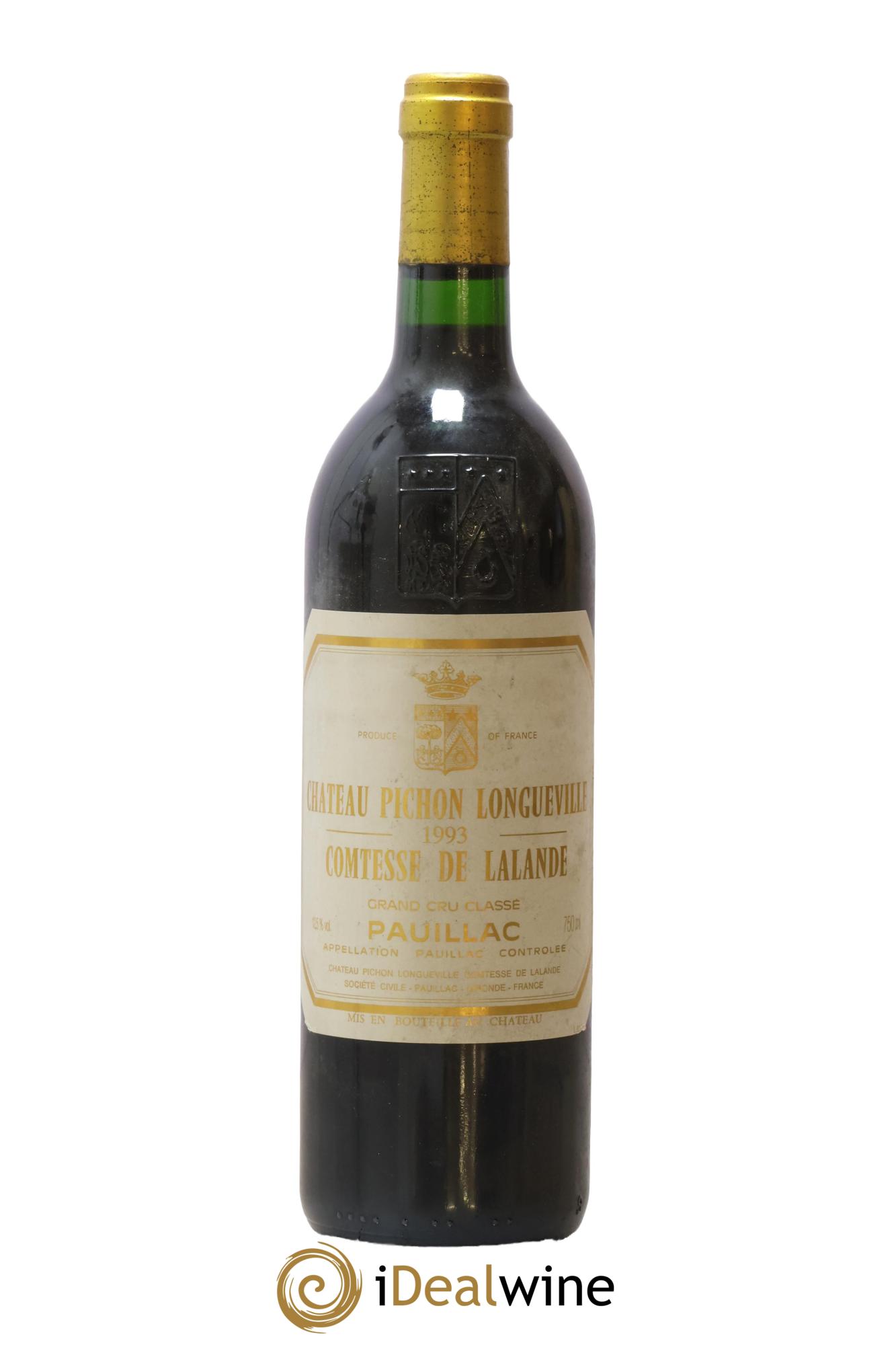 Château Pichon Longueville Comtesse de Lalande 2ème Grand Cru Classé 1993 - Lot of 1 bottle - 0