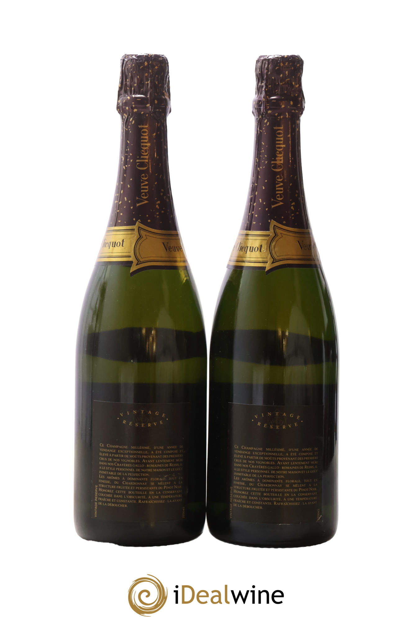 Brut Millésimé Veuve Clicquot 1985 - Lot de 2 bouteilles - 1