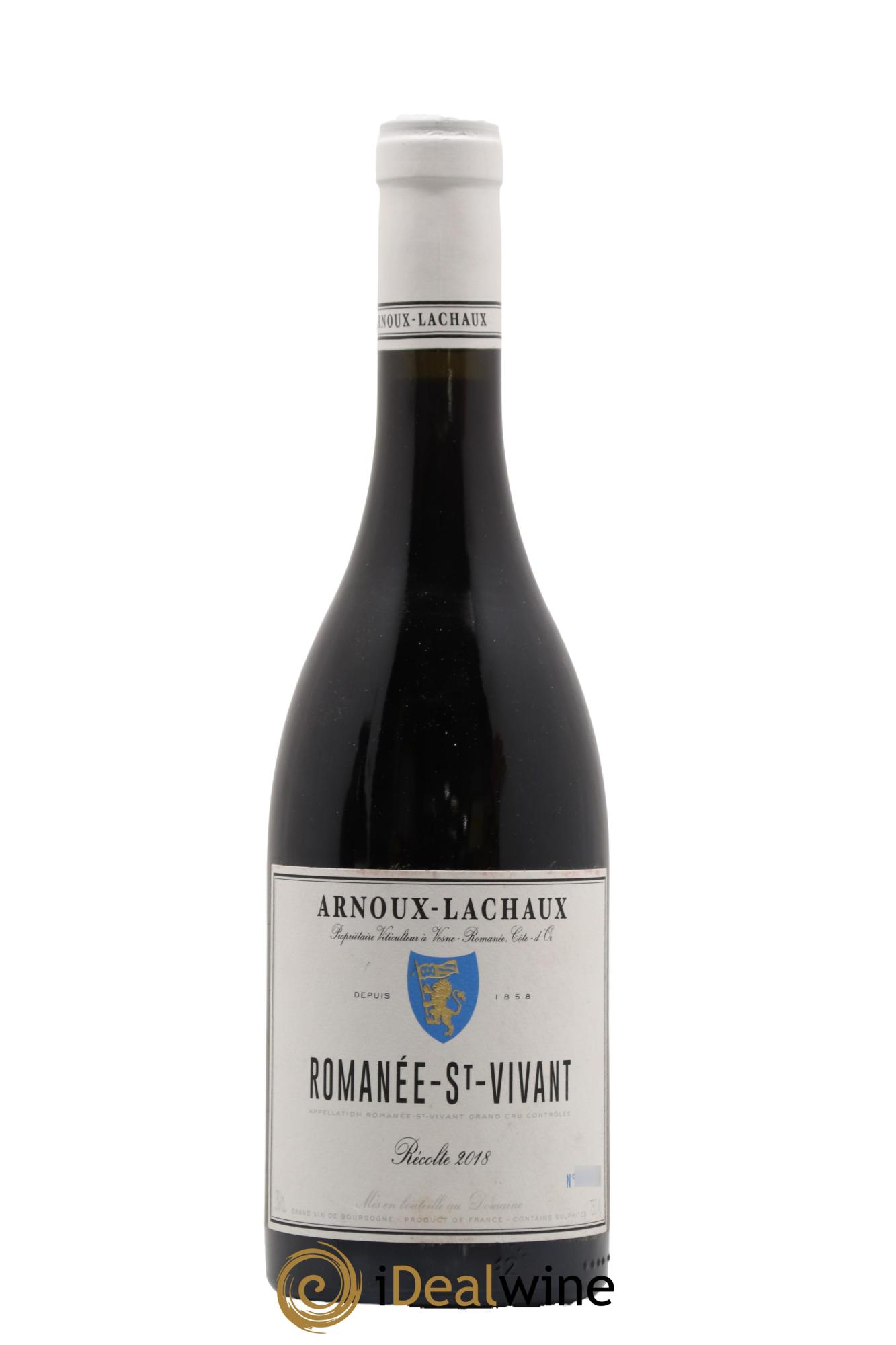 Romanée-Saint-Vivant Grand Cru Arnoux-Lachaux (Domaine) 2018 - Lot de 1 bouteille - 0