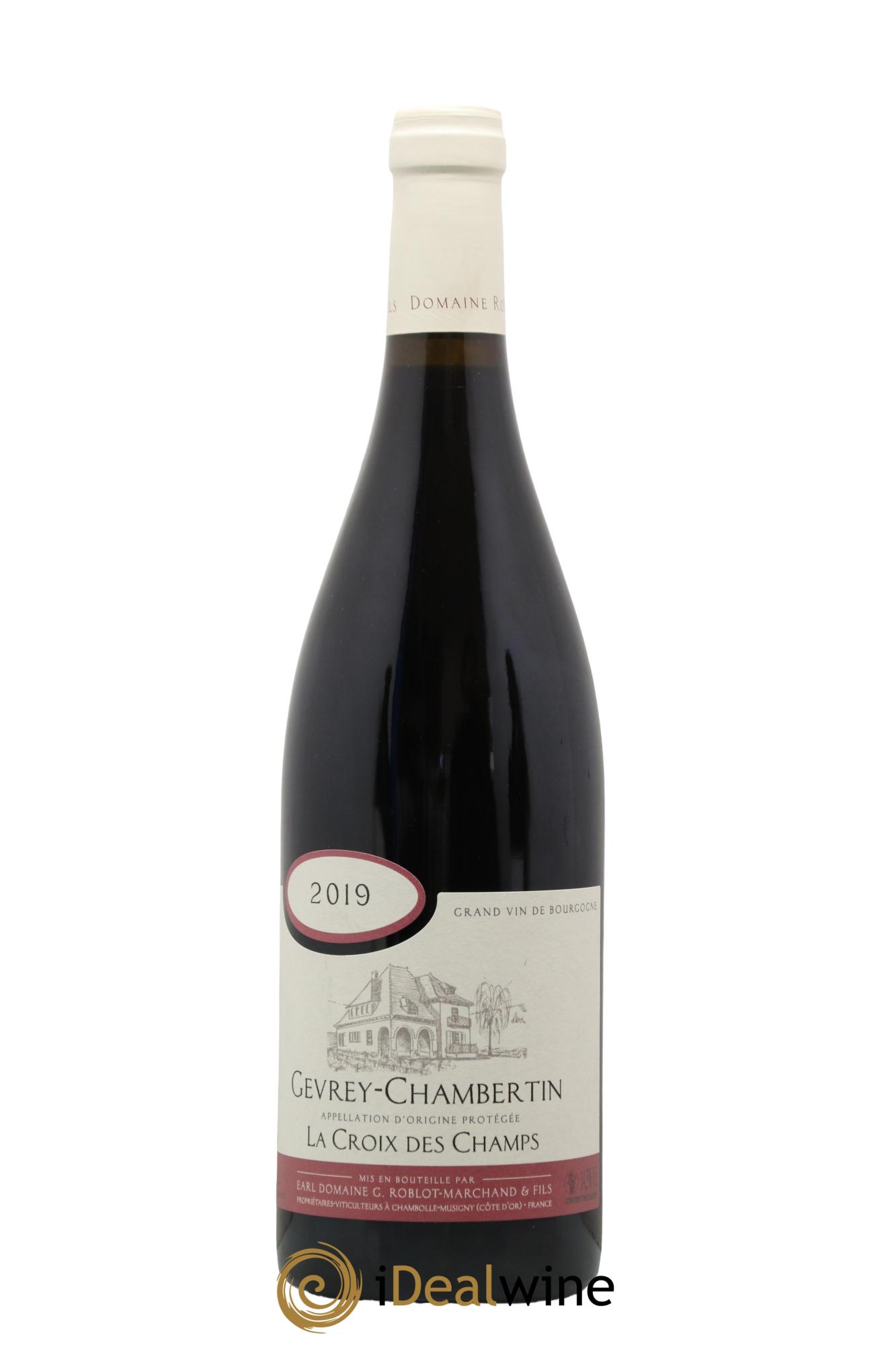 Gevrey-Chambertin Croix des Champs Domaine Roblot-Marchand 2019 - Lot de 1 bouteille - 0