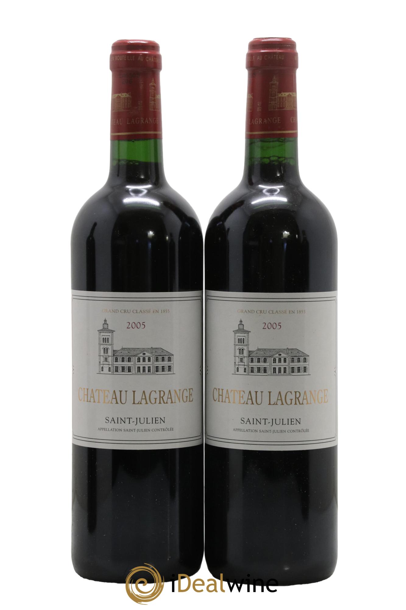 Château Lagrange 3ème Grand Cru Classé 2005 - Lot de 2 bouteilles - 0