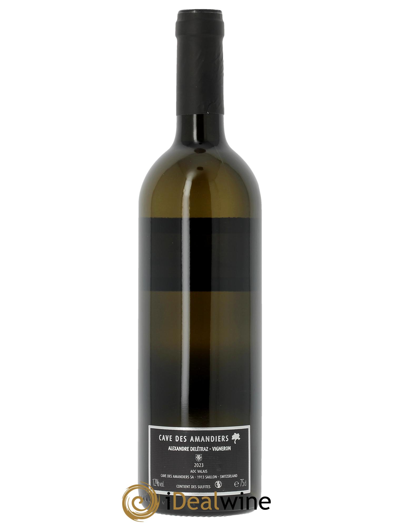 Valais Cave des Amandiers Fendant - Chasselas  2023 - Lot de 1 bouteille - 1