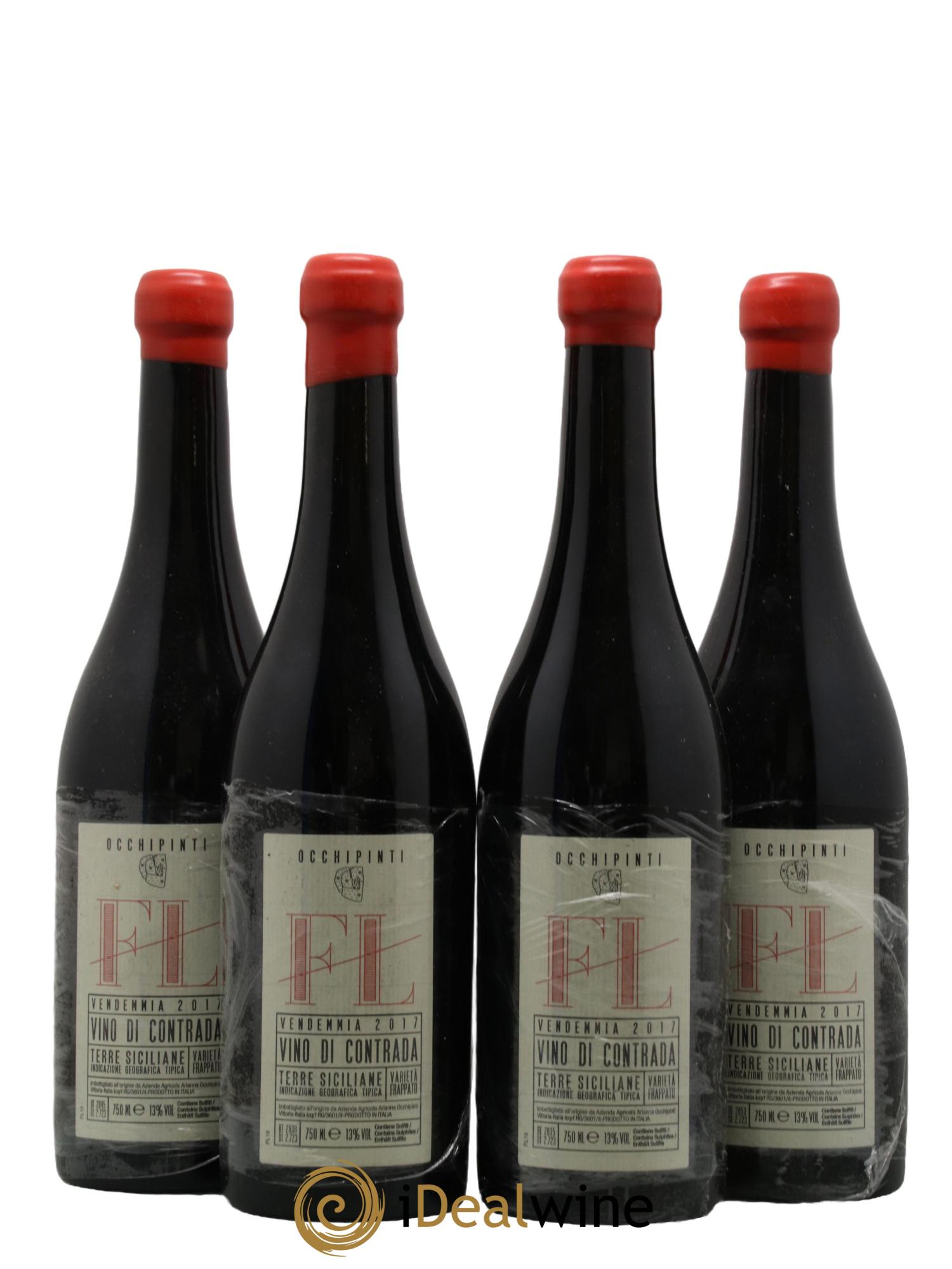 Terre Siciliane Vino di Contrada FL Azienda Agricola Arianna Occhipinti 2017 - Lot de 4 bouteilles - 0