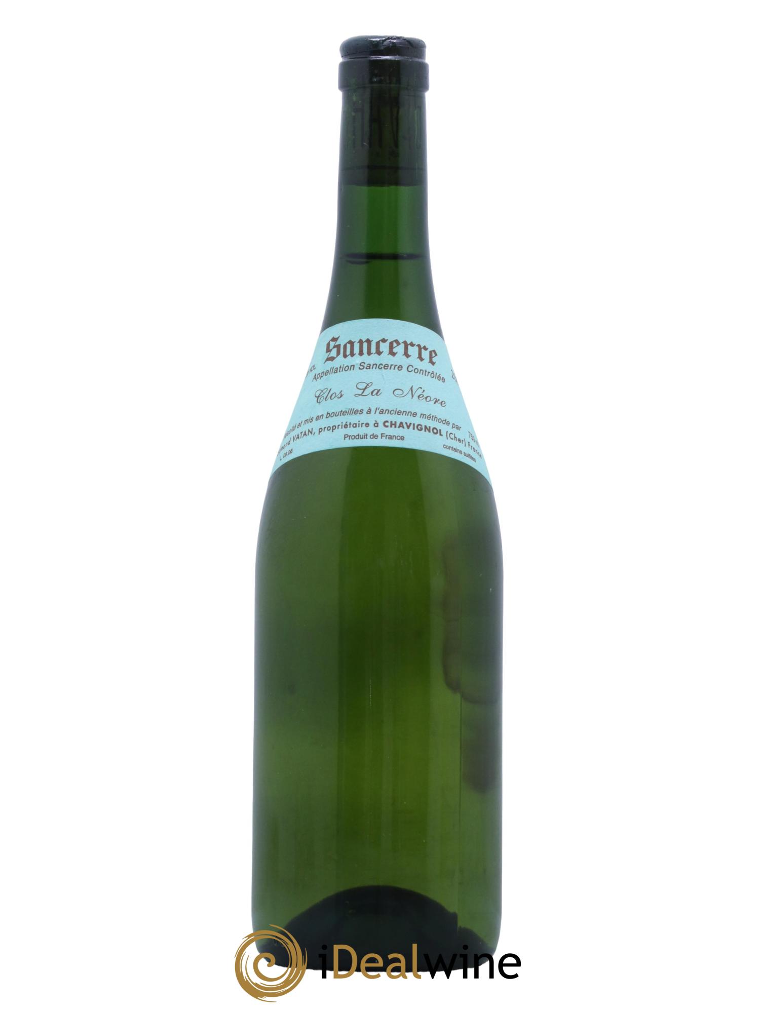 Sancerre Clos la Neore Edmond Vatan 2007 - Lot de 1 bouteille - 0