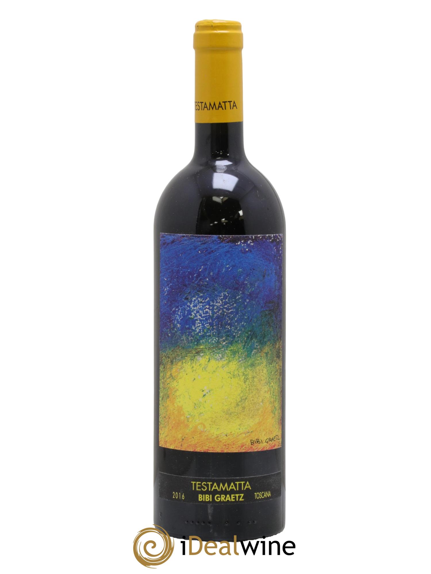 Toscana IGT Testamatta Bibi Graetz 2016 - Lot de 1 bouteille - 0