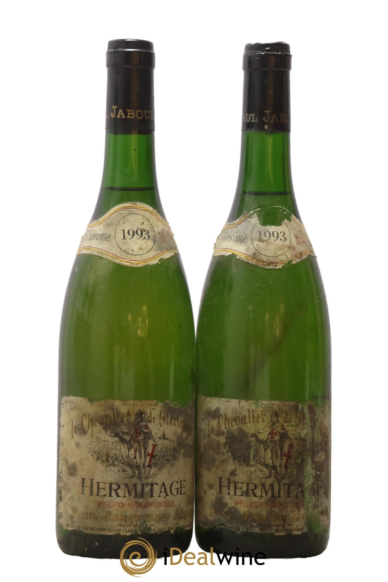 Hermitage Chevalier de Sterimberg Paul Jaboulet Ainé 1993 - Lot of 2 bottles - 0