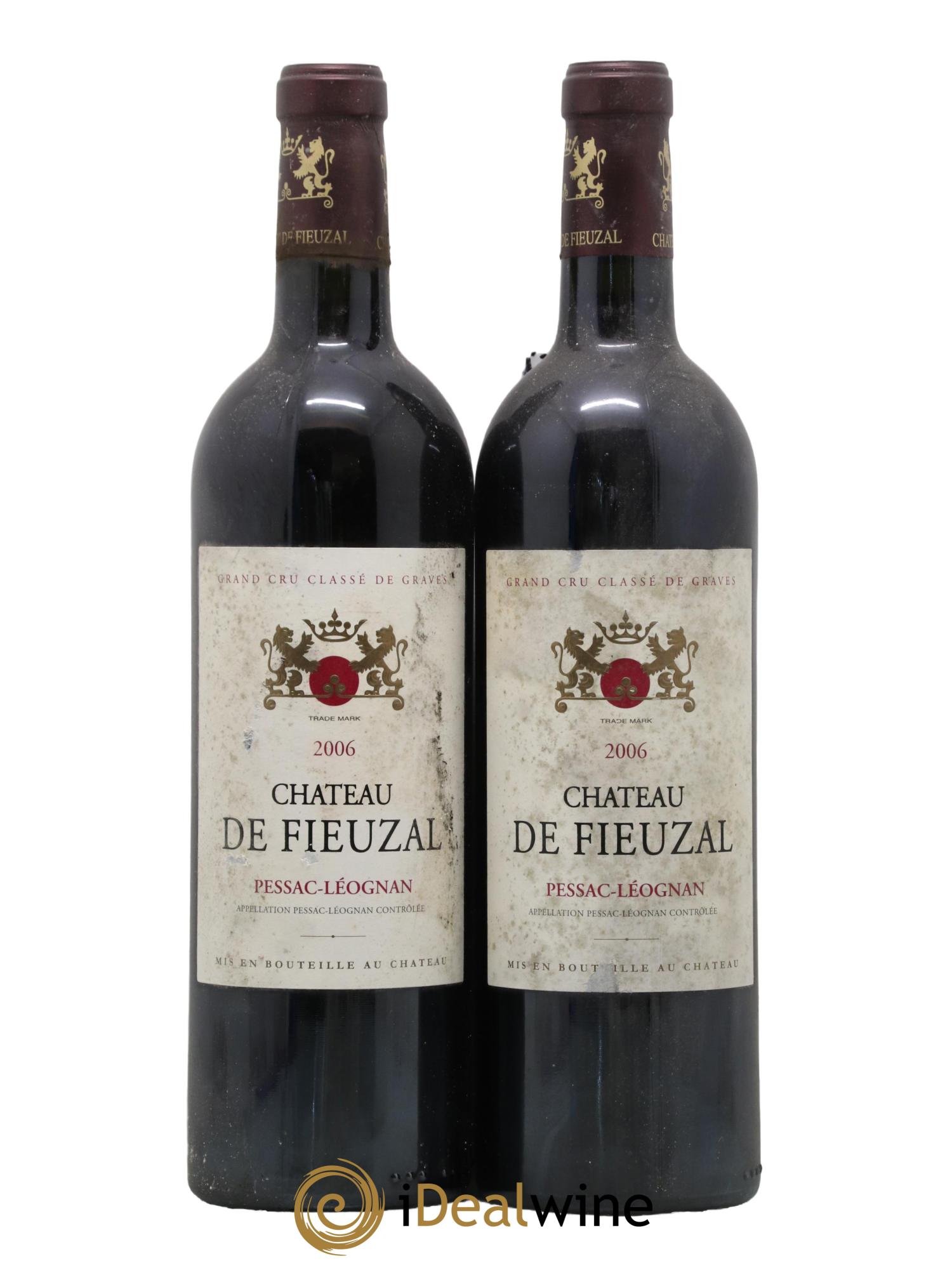 Château de Fieuzal Cru Classé de Graves 2006 - Lot de 2 bouteilles - 0