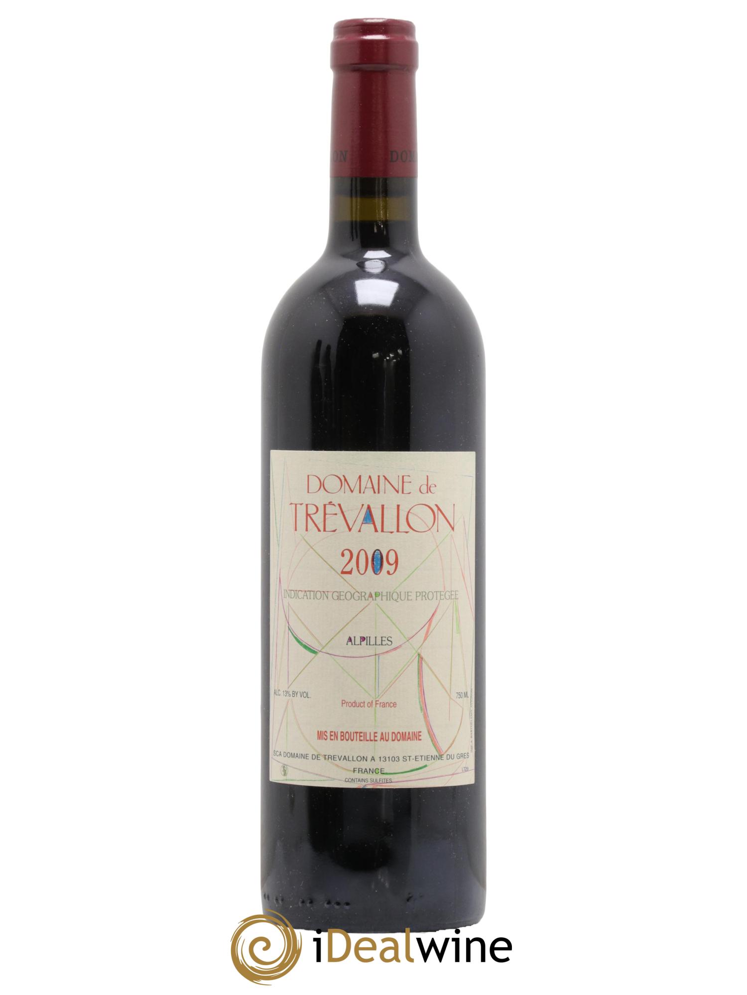 Alpilles Trévallon (Domaine de) Eloi Dürrbach 2009 - Lot de 1 bouteille - 0