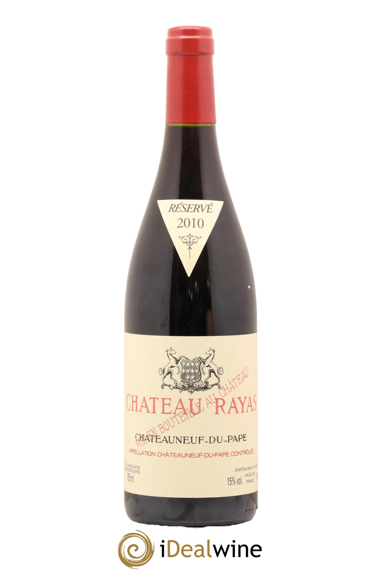Châteauneuf-du-Pape Château Rayas Emmanuel Reynaud 2010 - Lot de 1 bouteille - 0