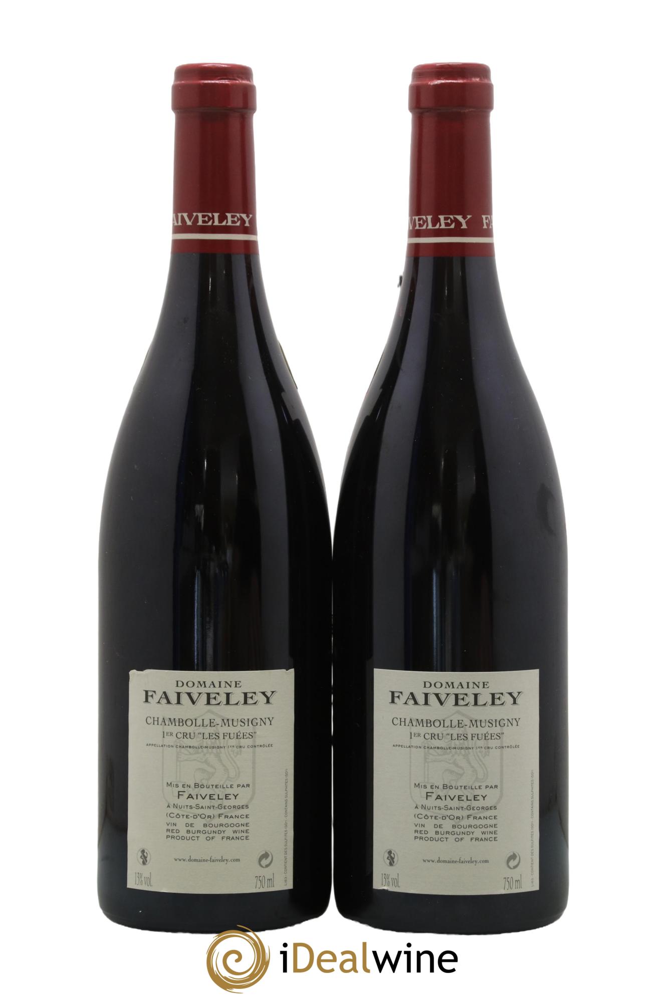 Chambolle-Musigny 1er Cru Les Fuées Faiveley 2014 - Lot of 2 bottles - 1