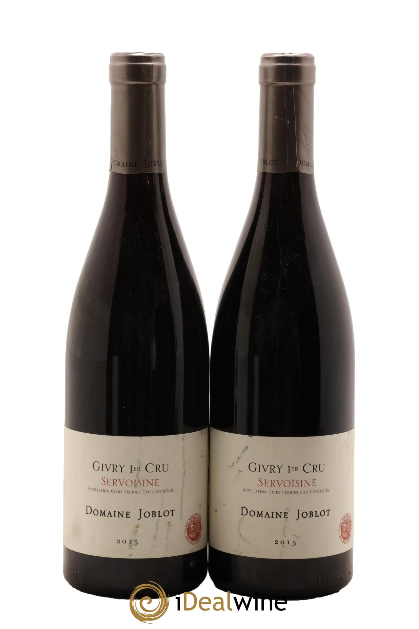 Givry 1er Cru Servoisine Joblot (Domaine) 2015 - Lotto di 2 bottiglie - 0