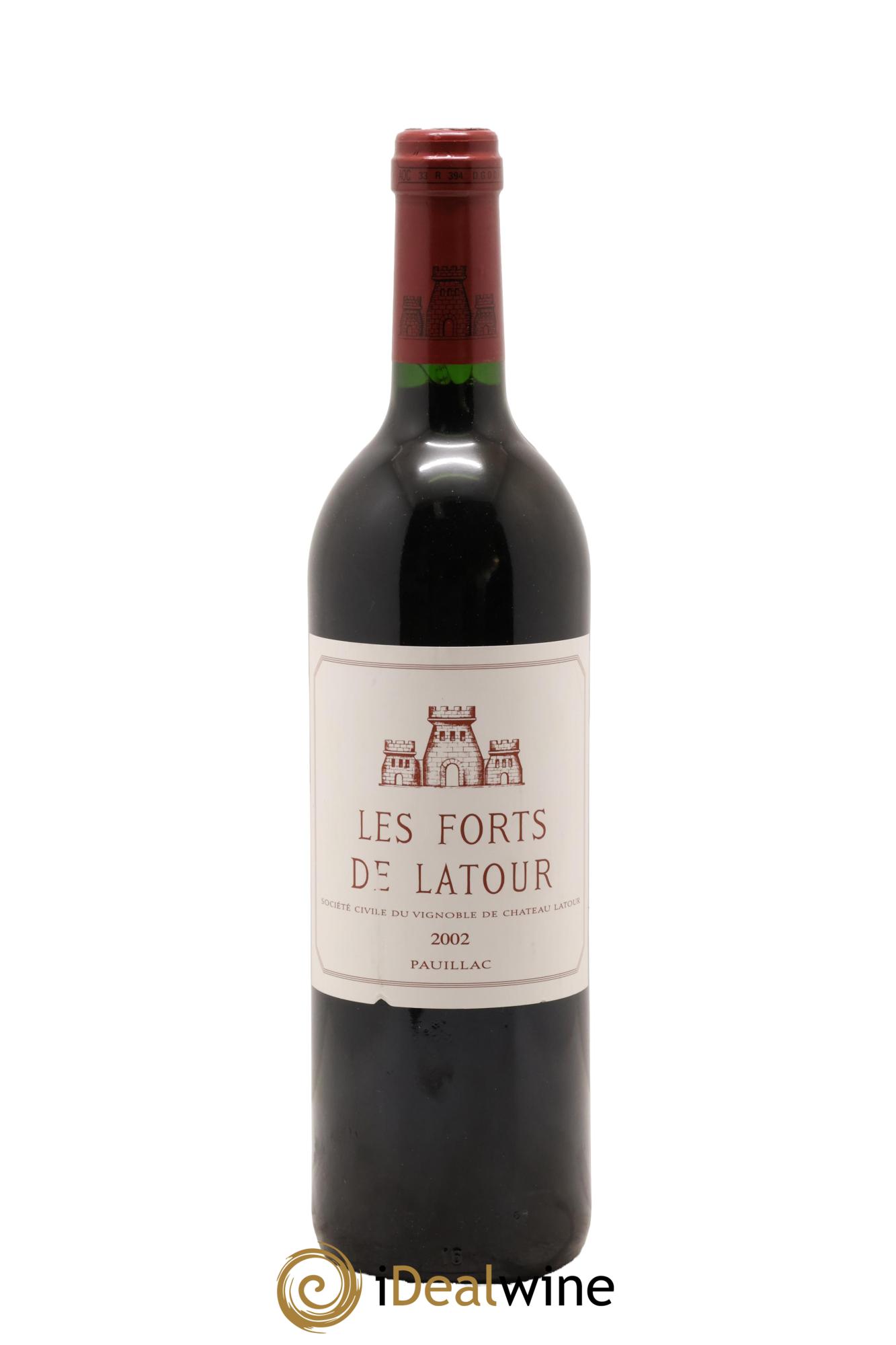Les Forts de Latour Second Vin 2002 - Lot de 1 bouteille - 0