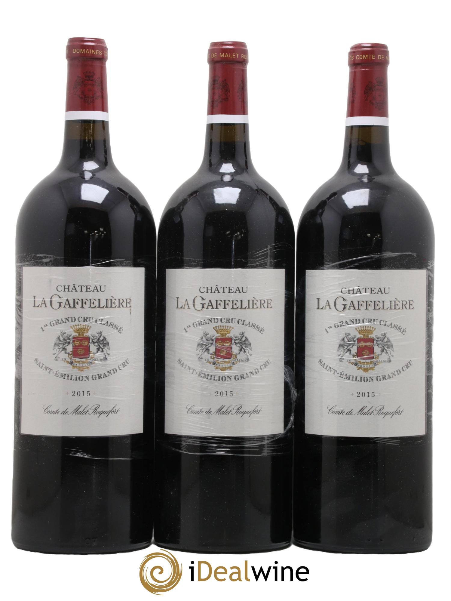 Château la Gaffelière 1er Grand Cru Classé B 2015 - Lot de 3 magnums - 0