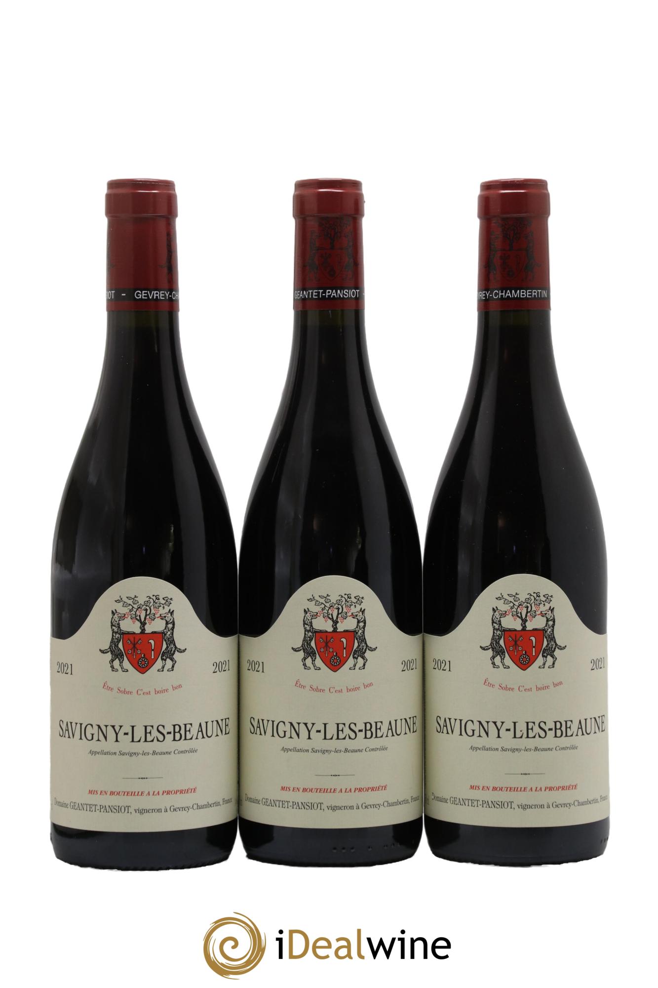 Savigny-lès-Beaune Geantet-Pansiot 2021 - Lot de 3 bouteilles - 0
