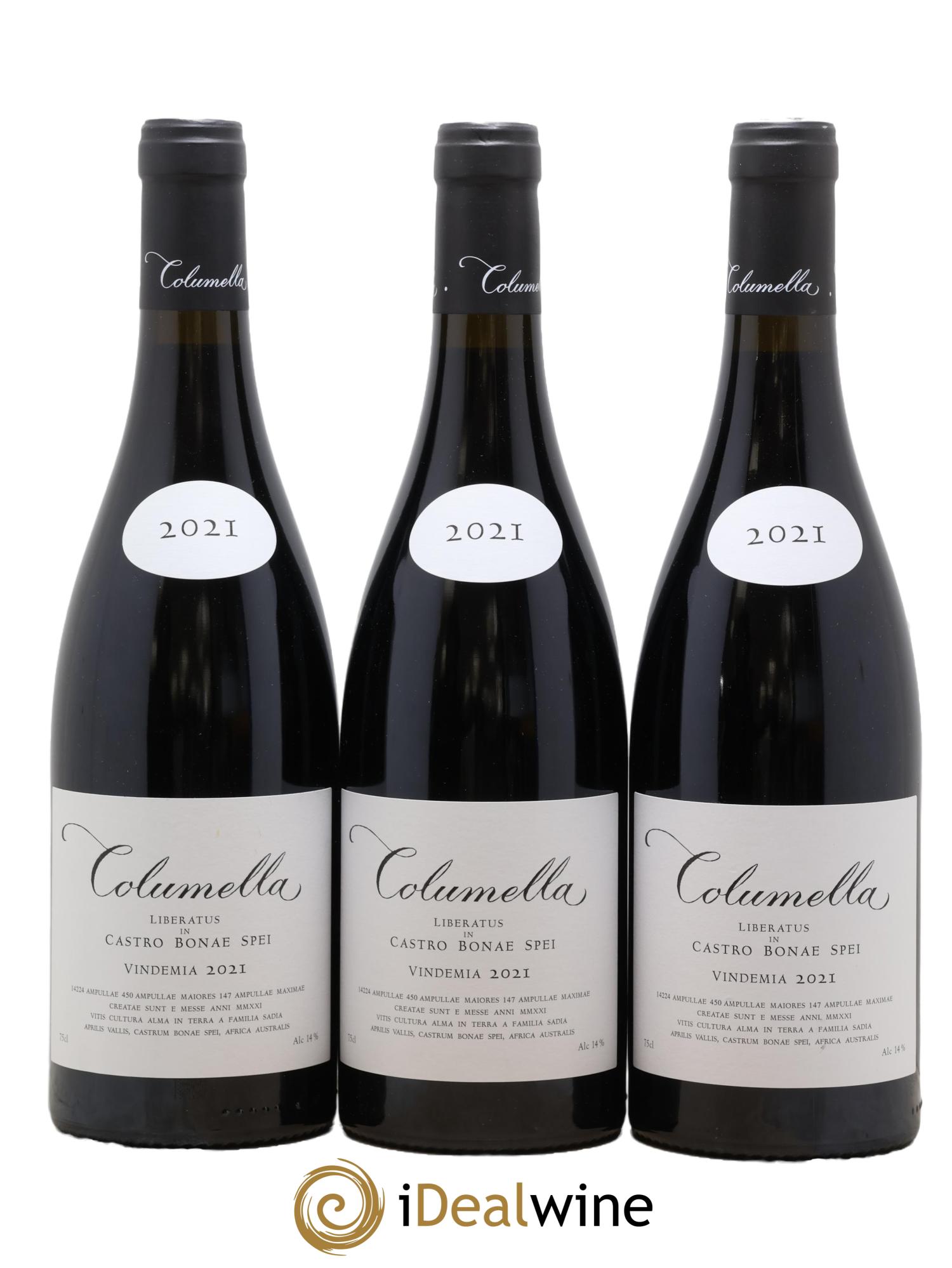 Swartland The Sadie Family Columella 2021 - Lot de 3 bouteilles - 0