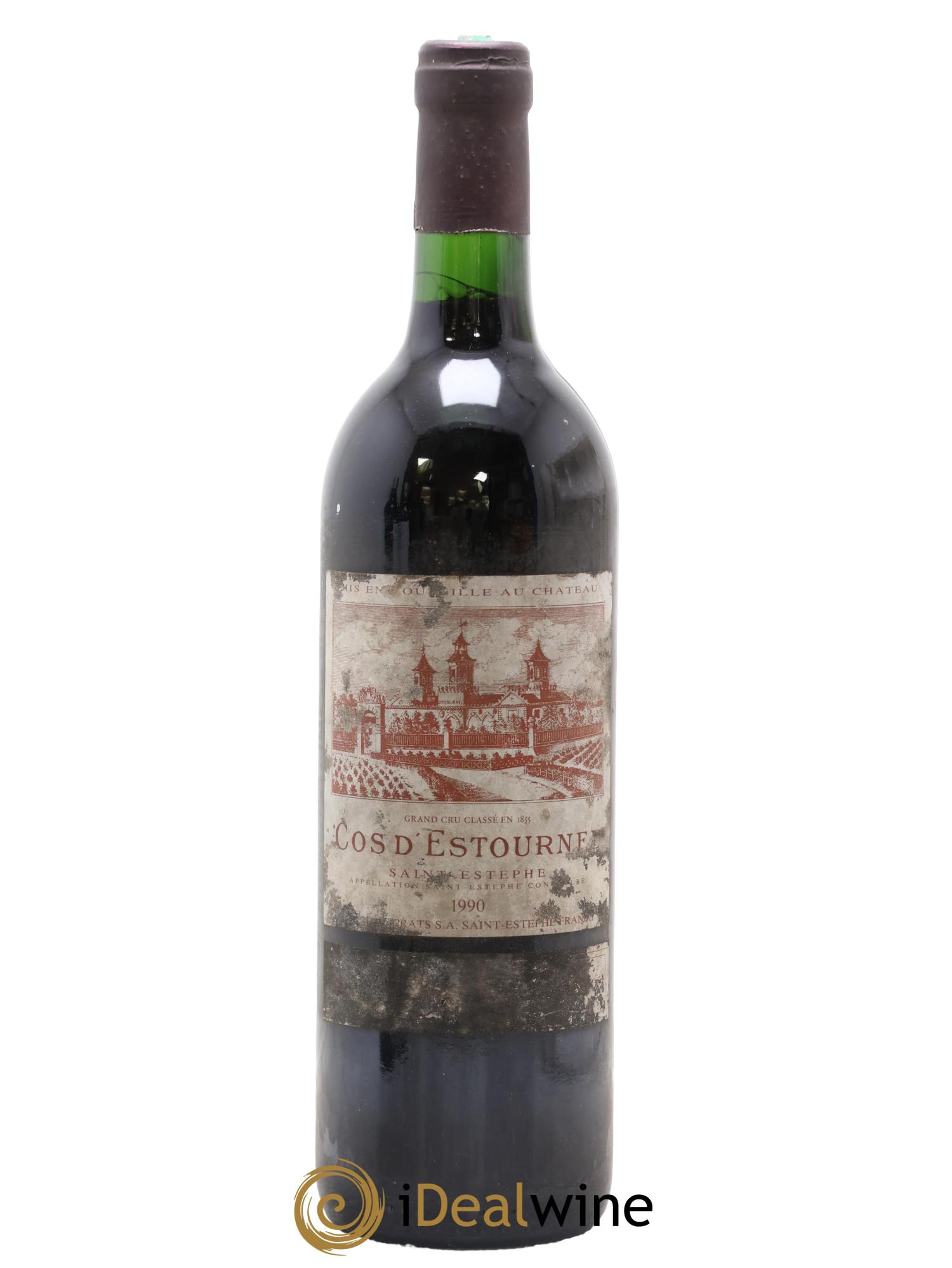 Cos d'Estournel 2ème Grand Cru Classé 1990 - Lot de 1 bouteille - 0