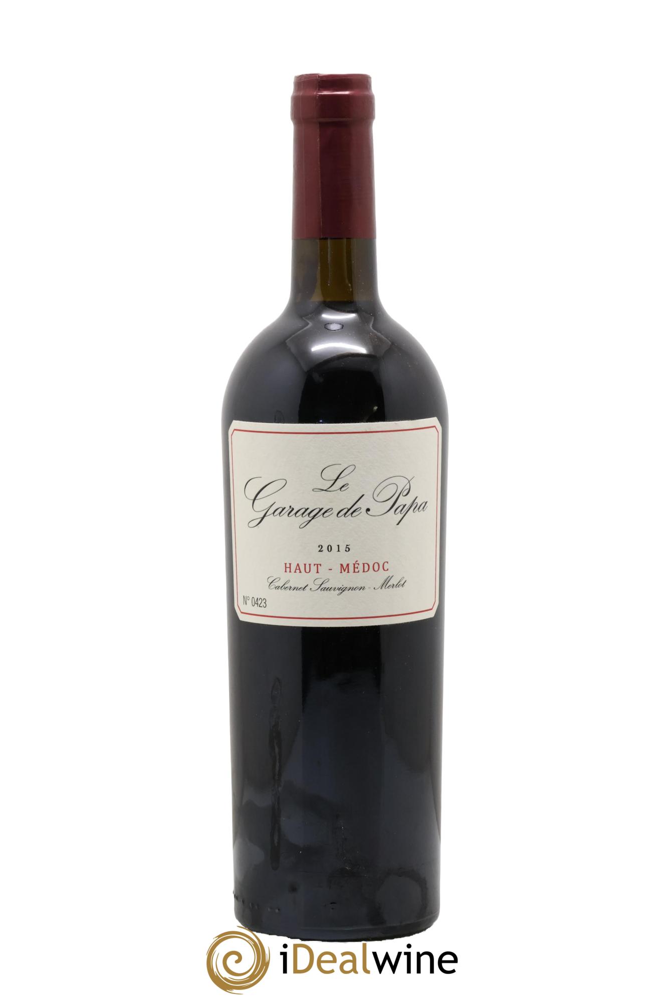 Haut Médoc Le Garage De Papa 2015 - Lot de 1 bouteille - 0