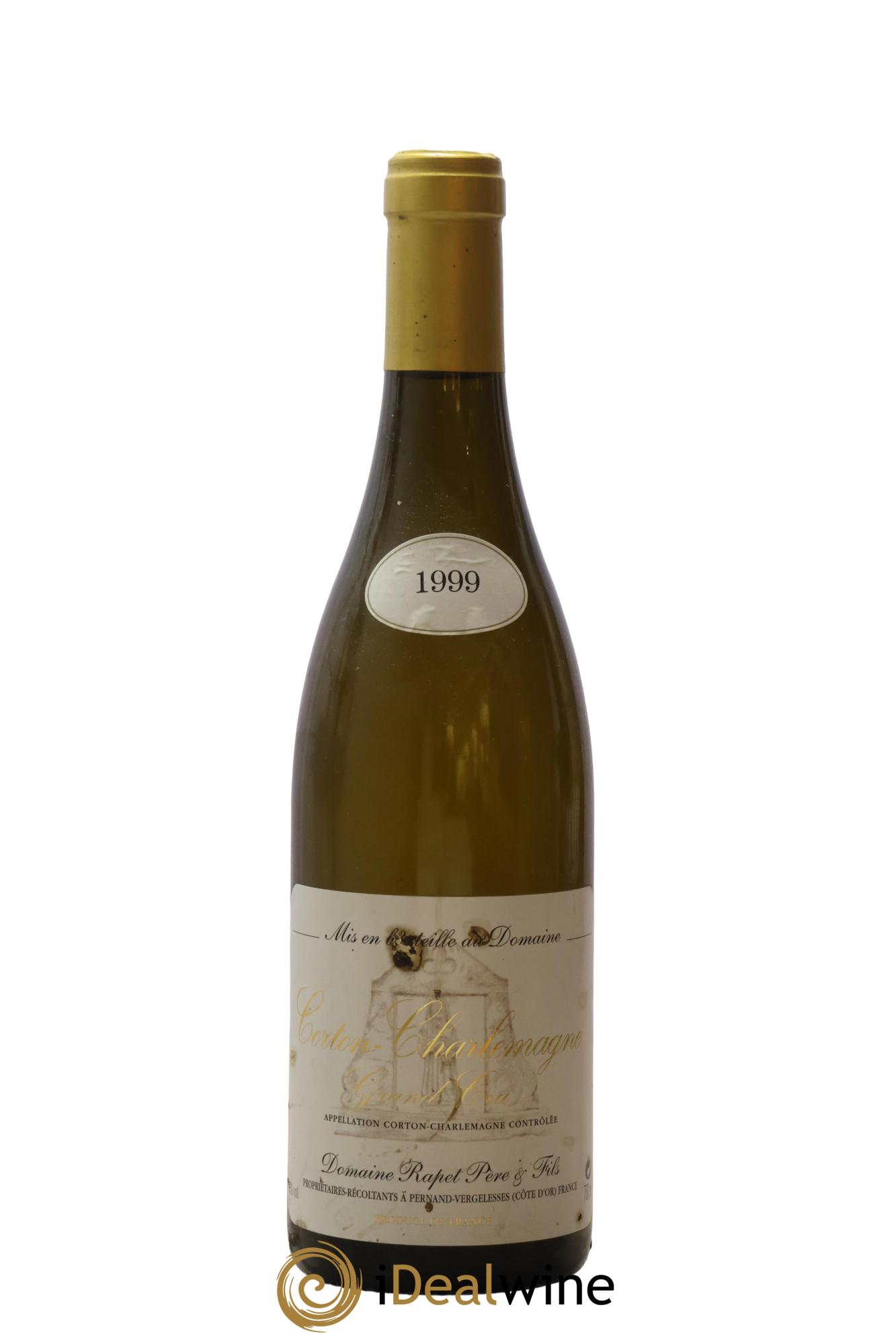 Corton-Charlemagne Grand Cru Rapet Père & Fils 1999 - Lot de 1 bouteille - 0