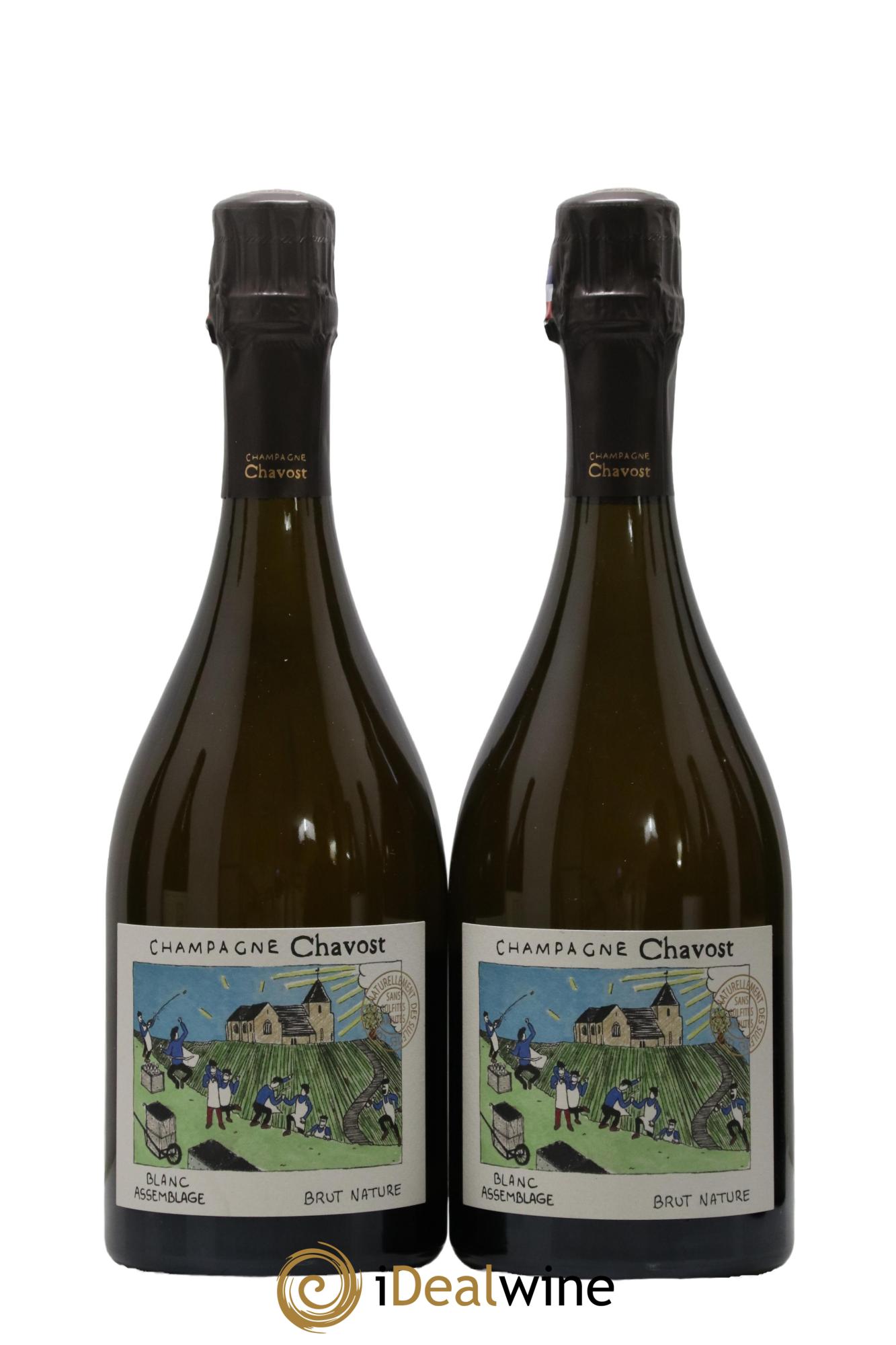 Brut Nature Chavost - Lot de 2 bouteilles - 0