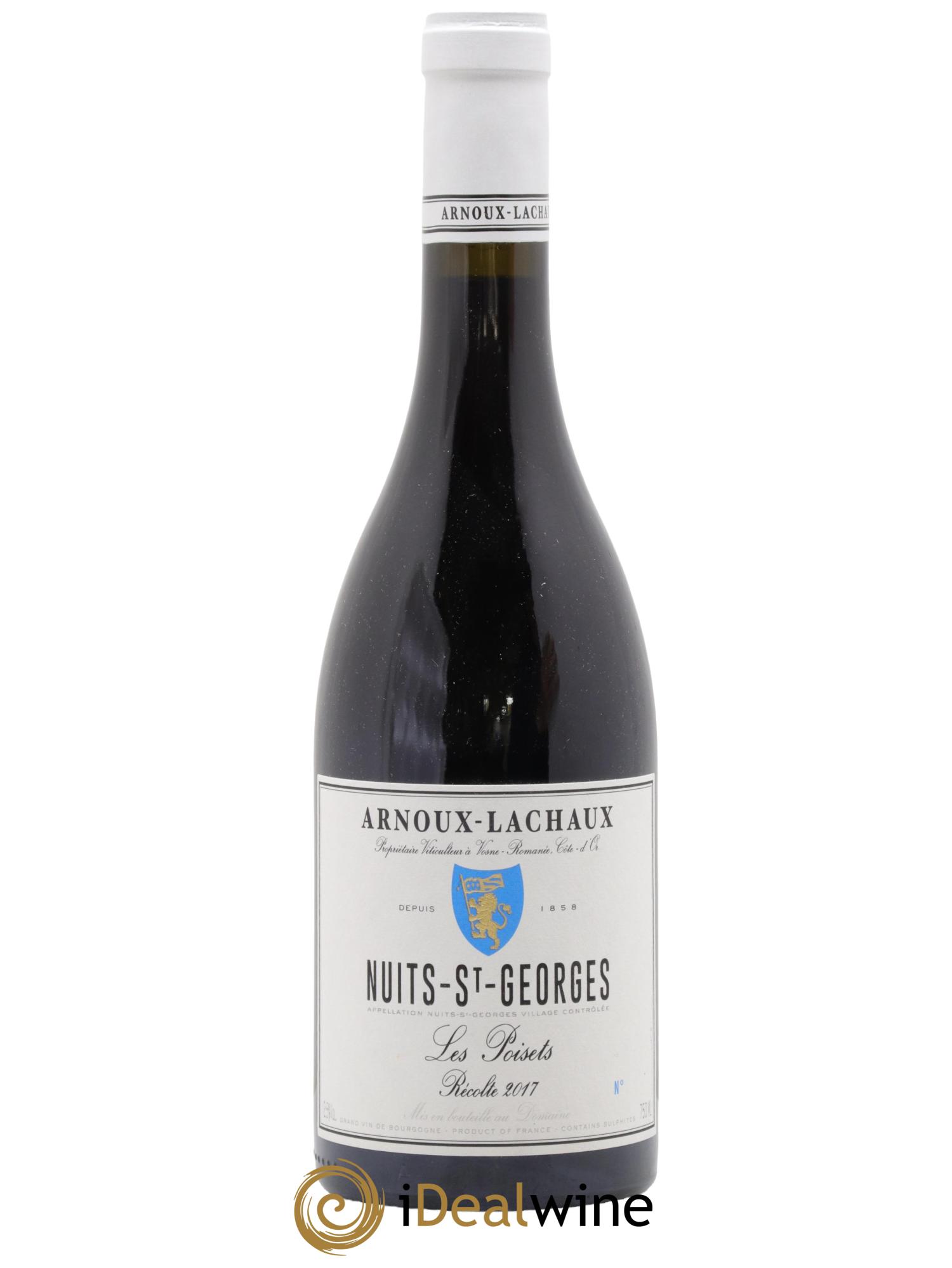 Nuits-Saint-Georges Les Poisets Arnoux-Lachaux (Domaine)  2017 - Posten von 1 Flasche - 0