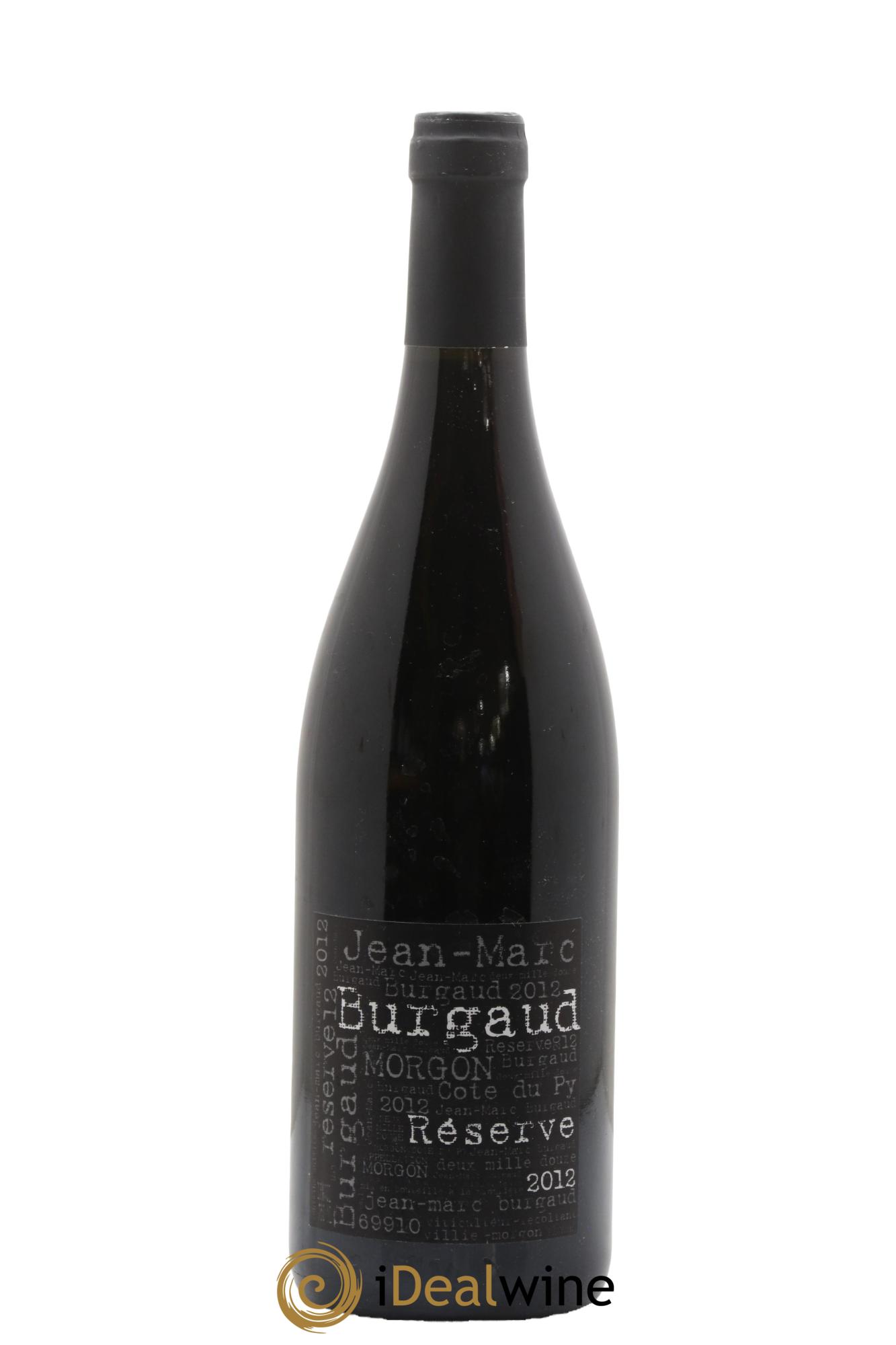 Morgon Côte du Py Réserve Jean-Marc Burgaud (Domaine) 2012 - Lot de 1 bouteille - 0