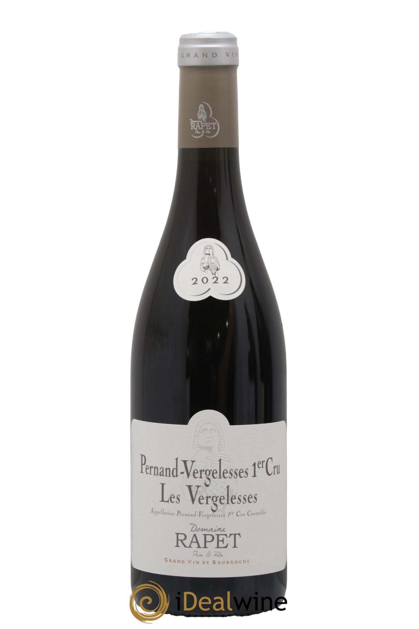 Pernand-Vergelesses 1er Cru Les Vergelesses Rapet Père & Fils 2022 - Posten von 1 Flasche - 0