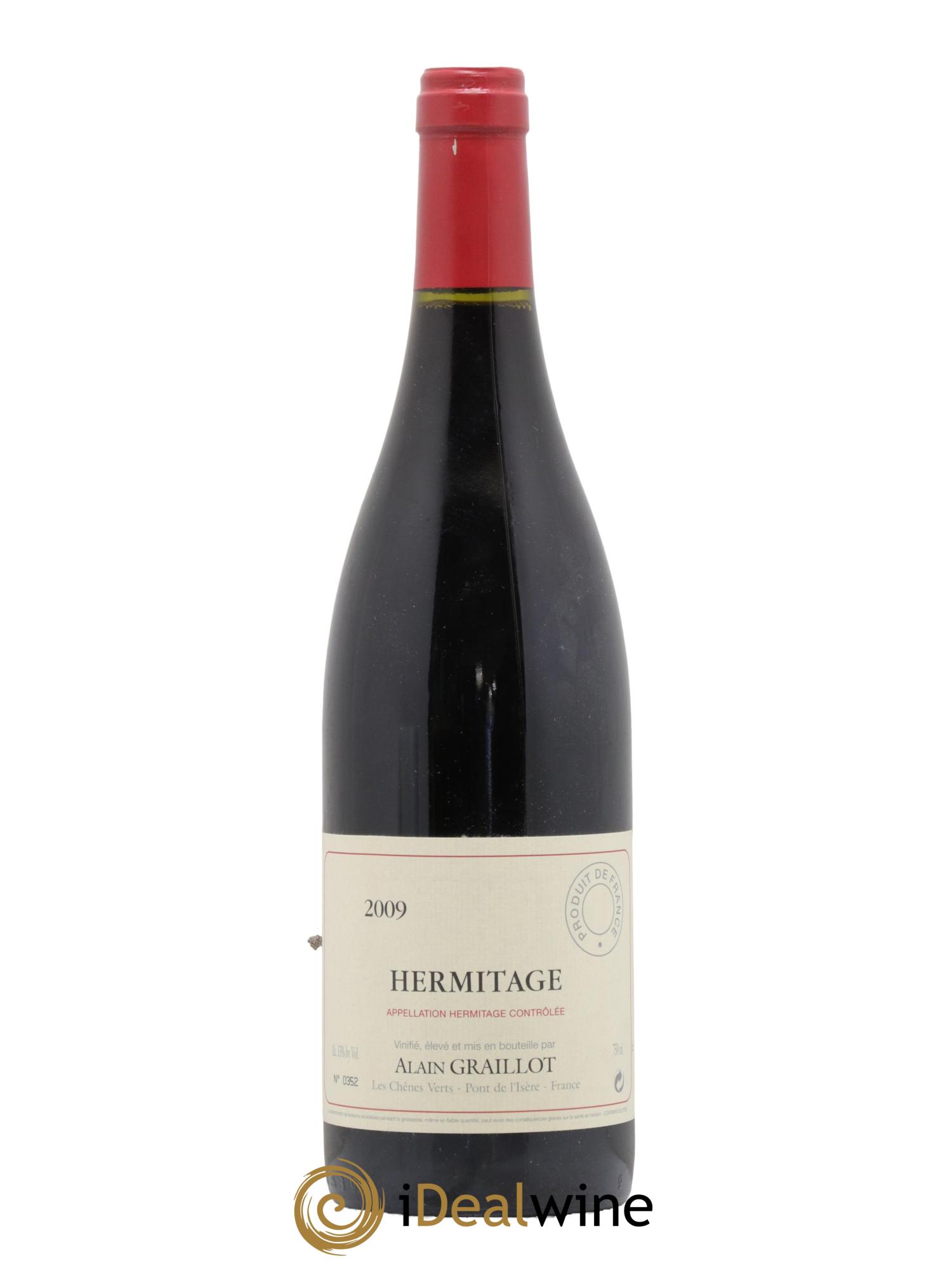 Hermitage Domaine Graillot 2009 - Lot de 1 bouteille - 0