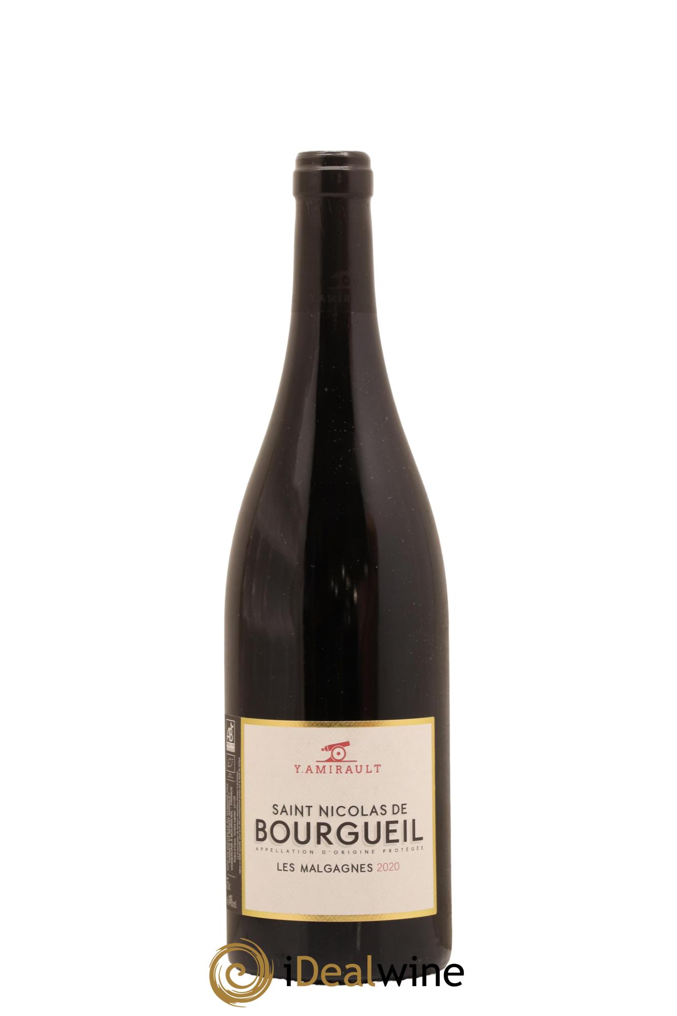 Saint-Nicolas de Bourgueil Les Malgagnes Yannick Amirault (Domaine) 2020 - Lot de 1 bouteille - 0