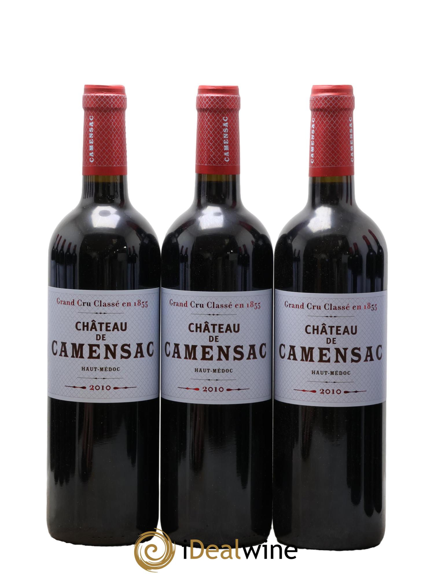 Château Camensac 5ème Grand Cru Classé 2010 - Lotto di 12 bottiglie - 1