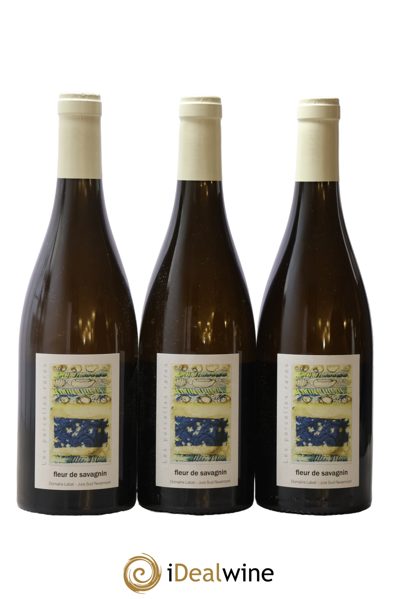 Côtes du Jura Fleur de Savagnin Romain - Julien - Charline Labet 2017 - Lot of 3 bottles - 0