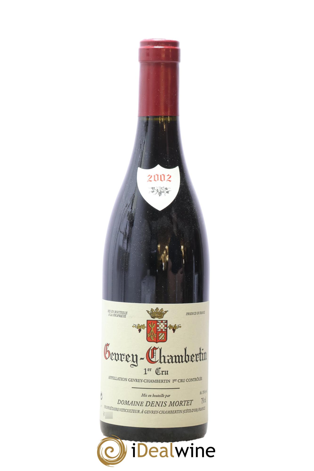 Gevrey-Chambertin 1er Cru Denis Mortet (Domaine) 2002 - Lot de 1 bouteille - 0
