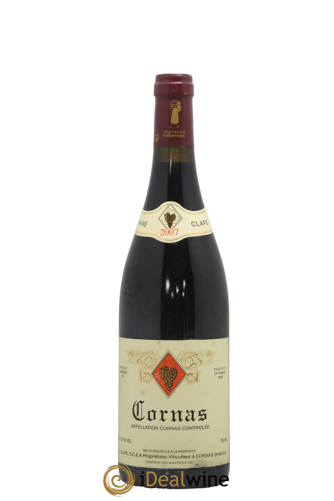 Cornas Auguste Clape 2007 - Lot de 1 bouteille - 0