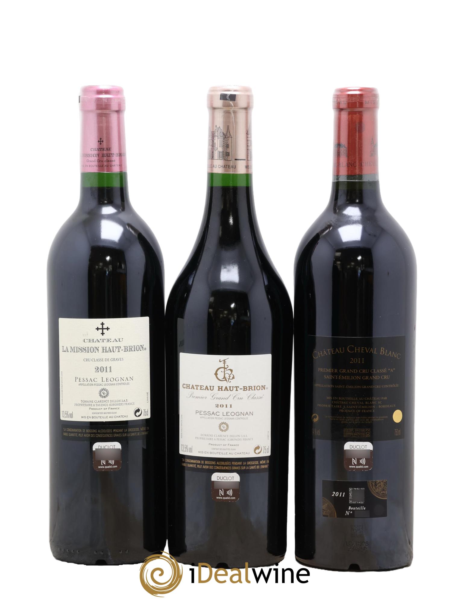 Caisse Collection Duclot 2011 2011 - Lotto di 9 bottiglie - 2