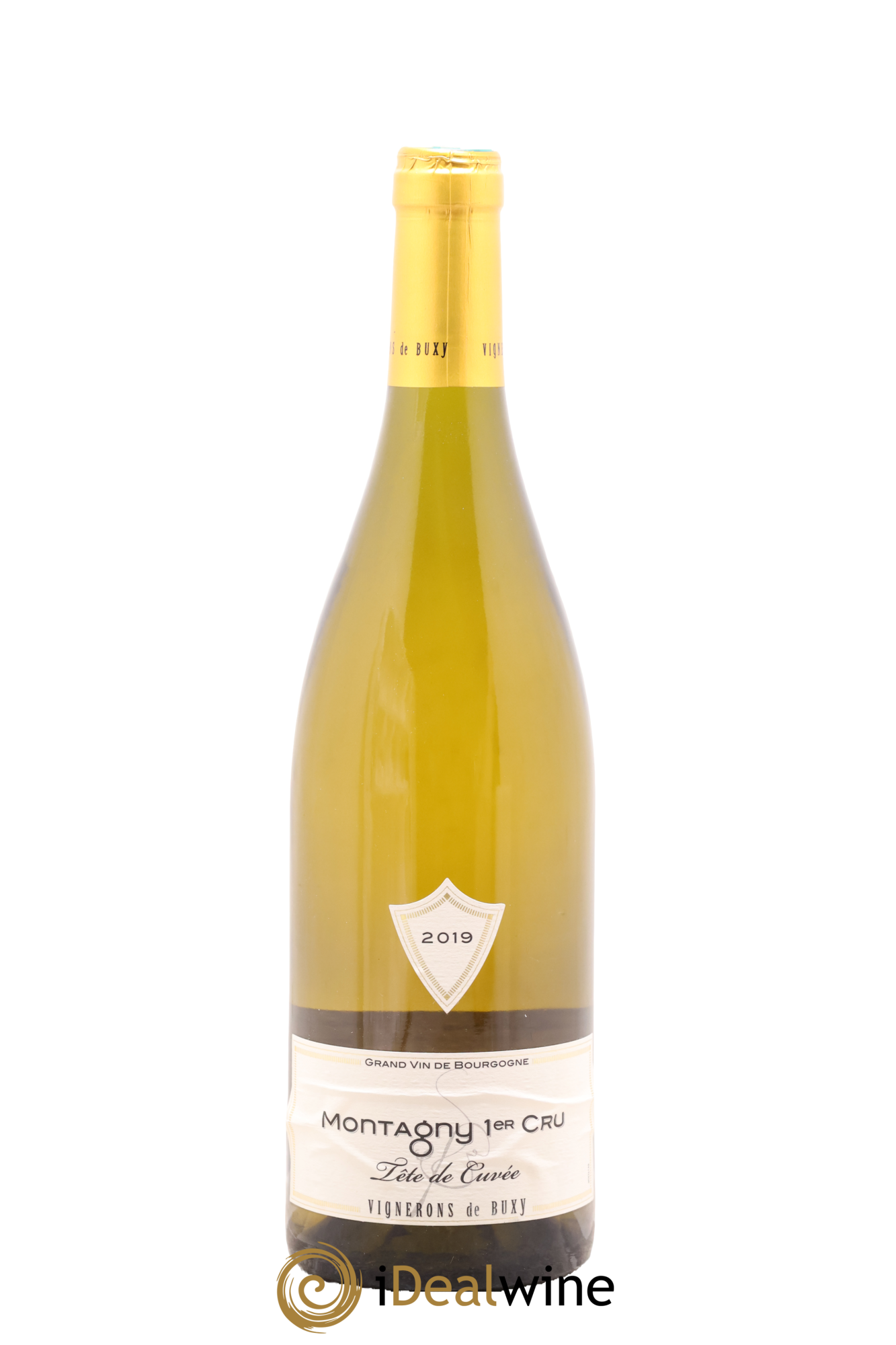 Montagny 1er Cru Tête De Cuvée Vignerons De Buxy 2019 - Lot de 1 bouteille - 0