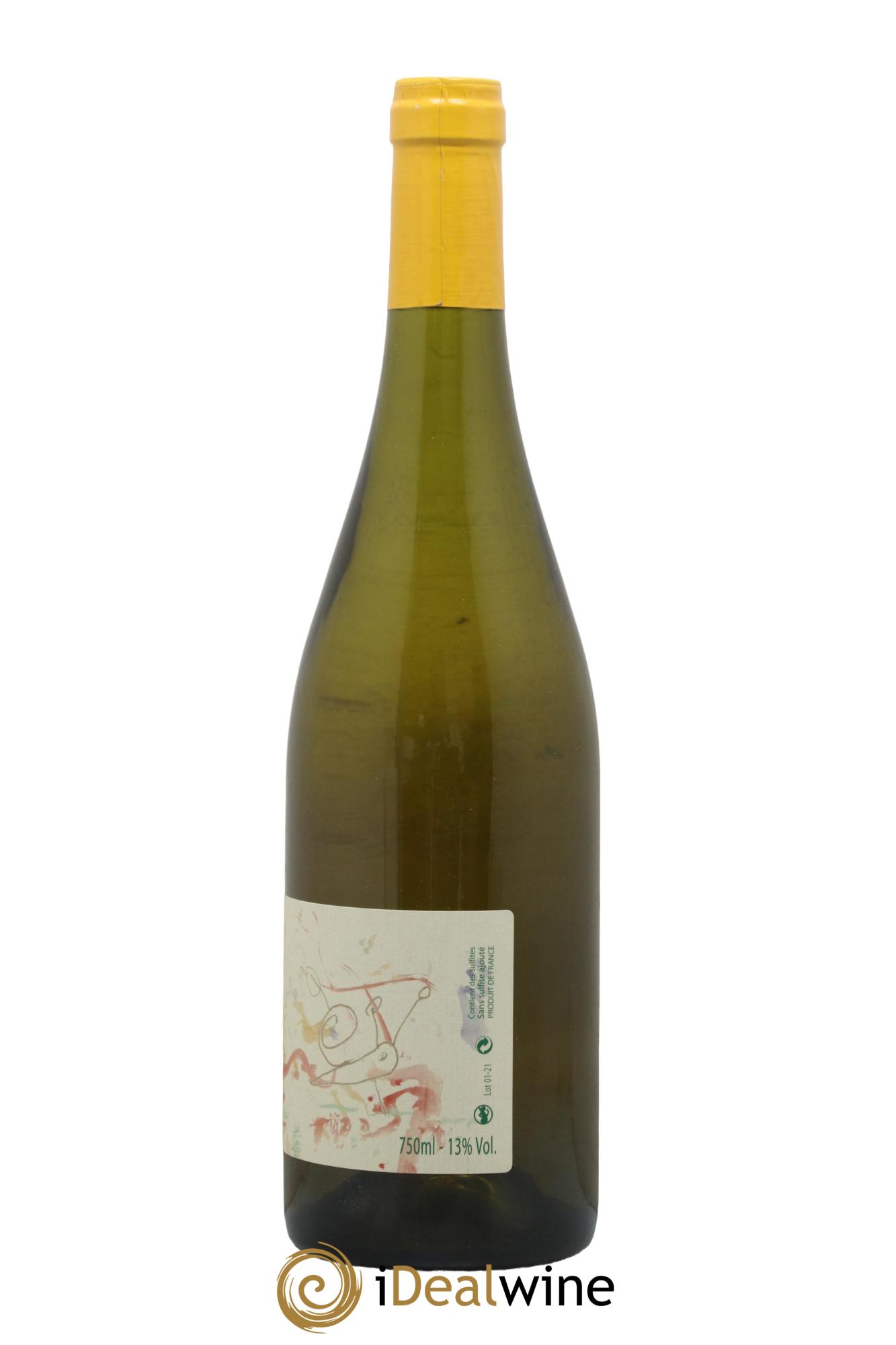 Vin de France Escargot Domaine Vincent et Marie Tricot 2021 - Lot de 1 bouteille - 1