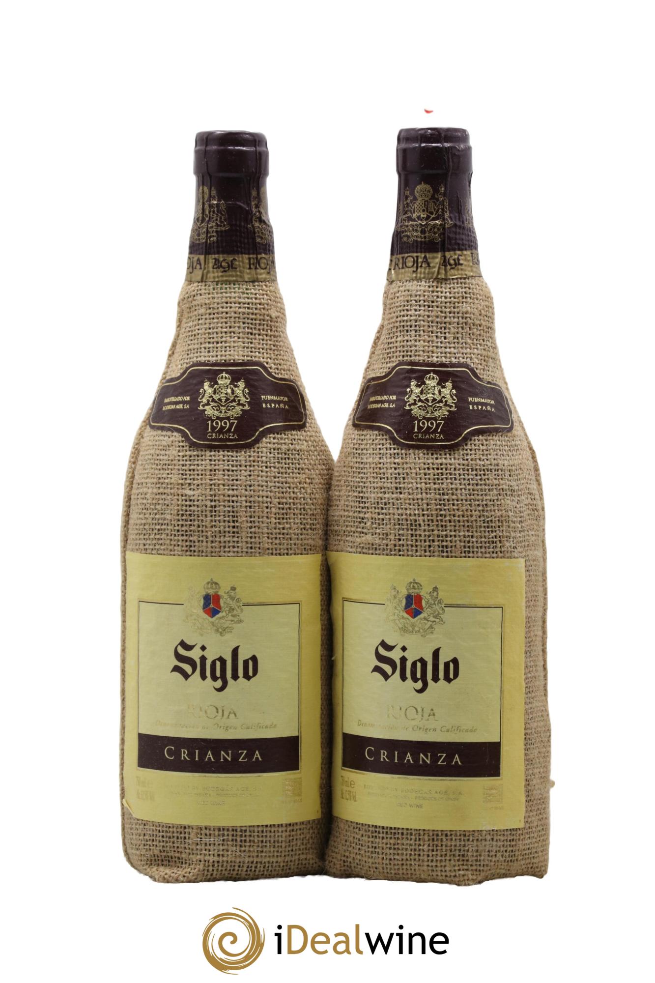 Rioja DOCA Siglo Crianza 1997 - Lot of 2 bottles - 0
