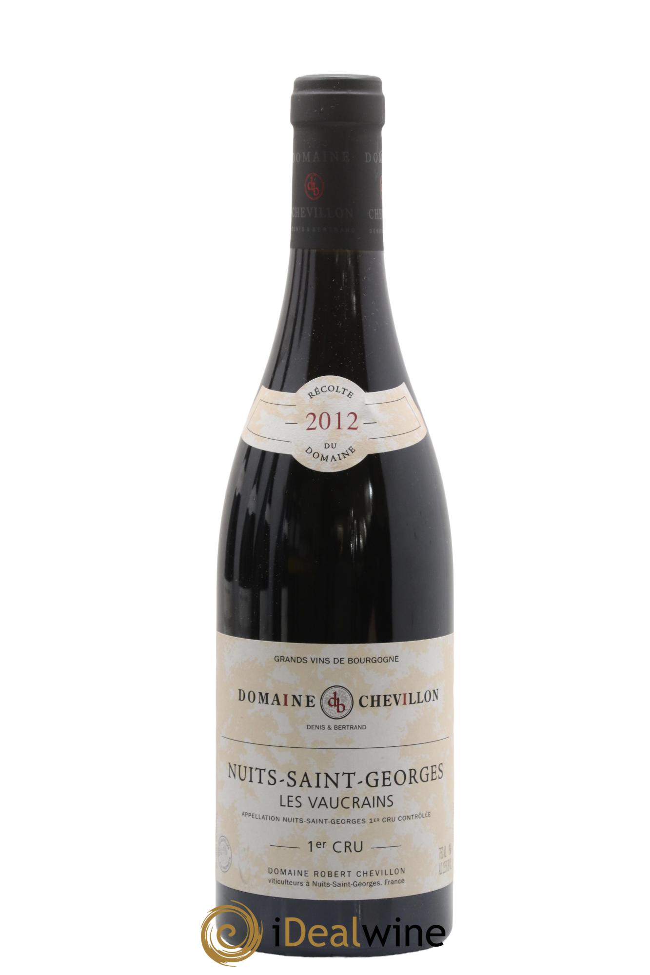 Nuits-Saint-Georges 1er Cru Les Vaucrains Robert Chevillon 2012 - Lot of 1 bottle - 0