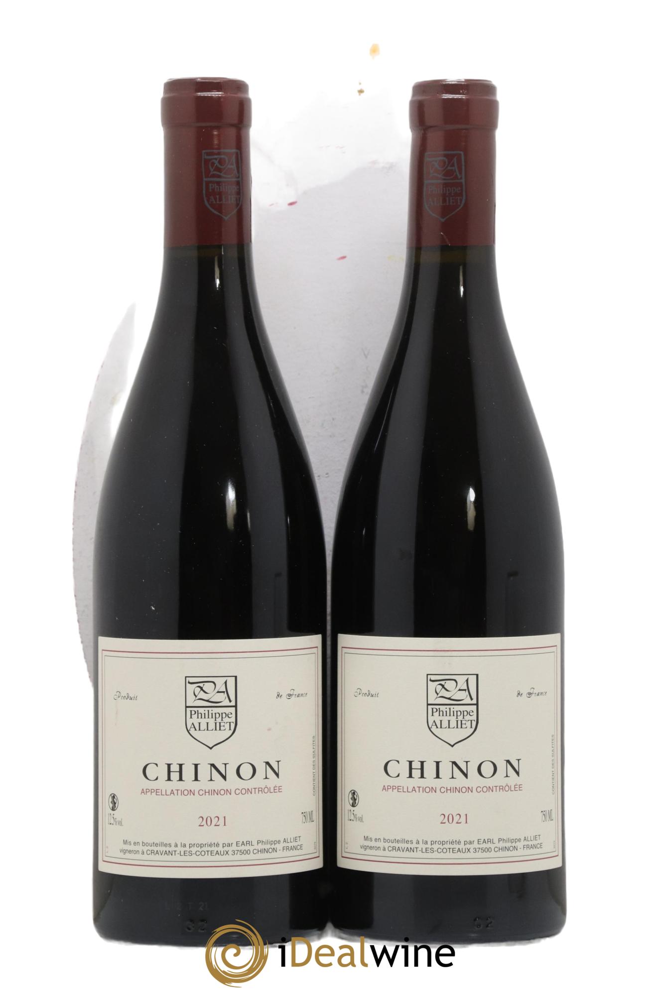 Chinon Philippe Alliet 2021 - Lot de 2 bouteilles - 0