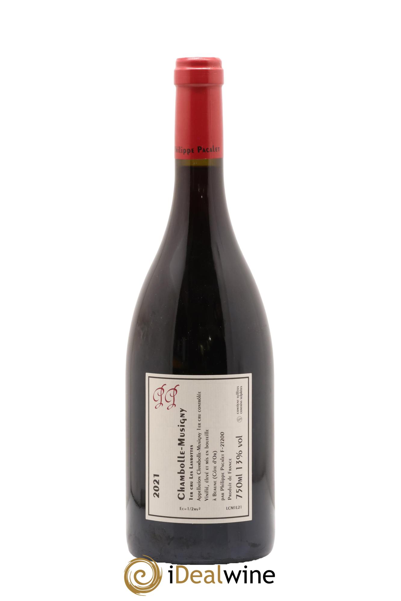 Chambolle-Musigny 1er Cru Les Lavrottes Philippe Pacalet  2021 - Lot of 1 bottle - 1