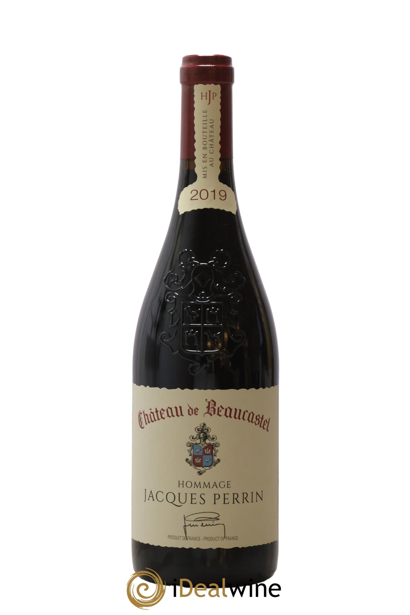 Châteauneuf-du-Pape Château de Beaucastel Hommage à Jacques Perrin Famille Perrin 2019 - Posten von 1 Flasche - 0