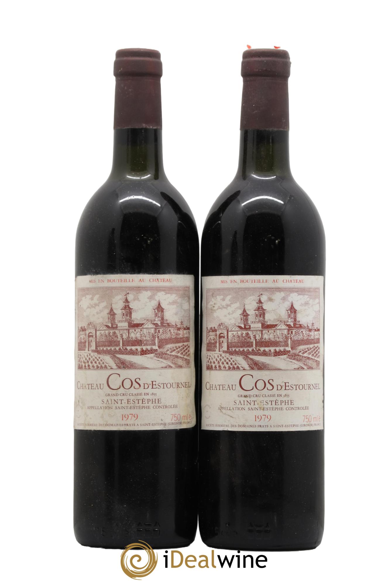 Cos d'Estournel 2ème Grand Cru Classé 1979 - Lotto di 2 bottiglie - 0