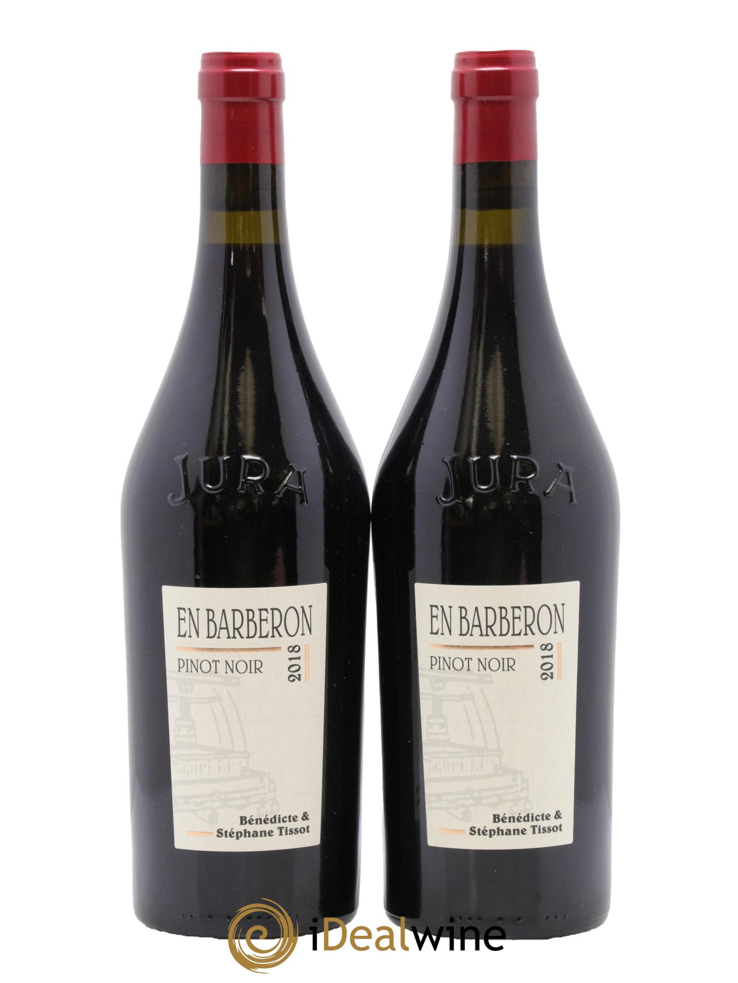 Côtes du Jura En Barberon Bénédicte et Stéphane Tissot 2018 - Lot de 2 bouteilles - 0