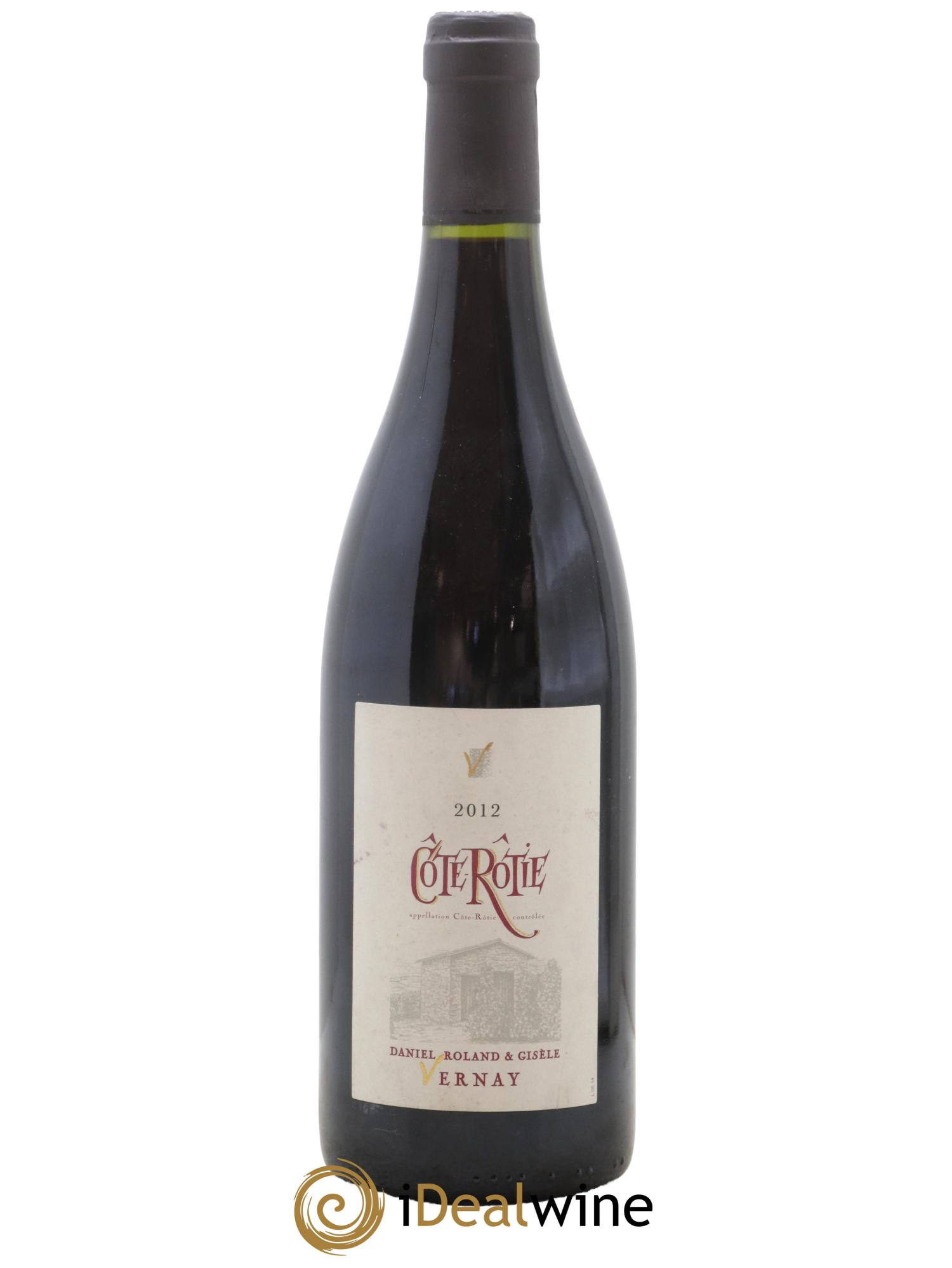 Côte-Rôtie Daniel Roland & Giselle Vernay 2012 - Lot de 1 bouteille - 0
