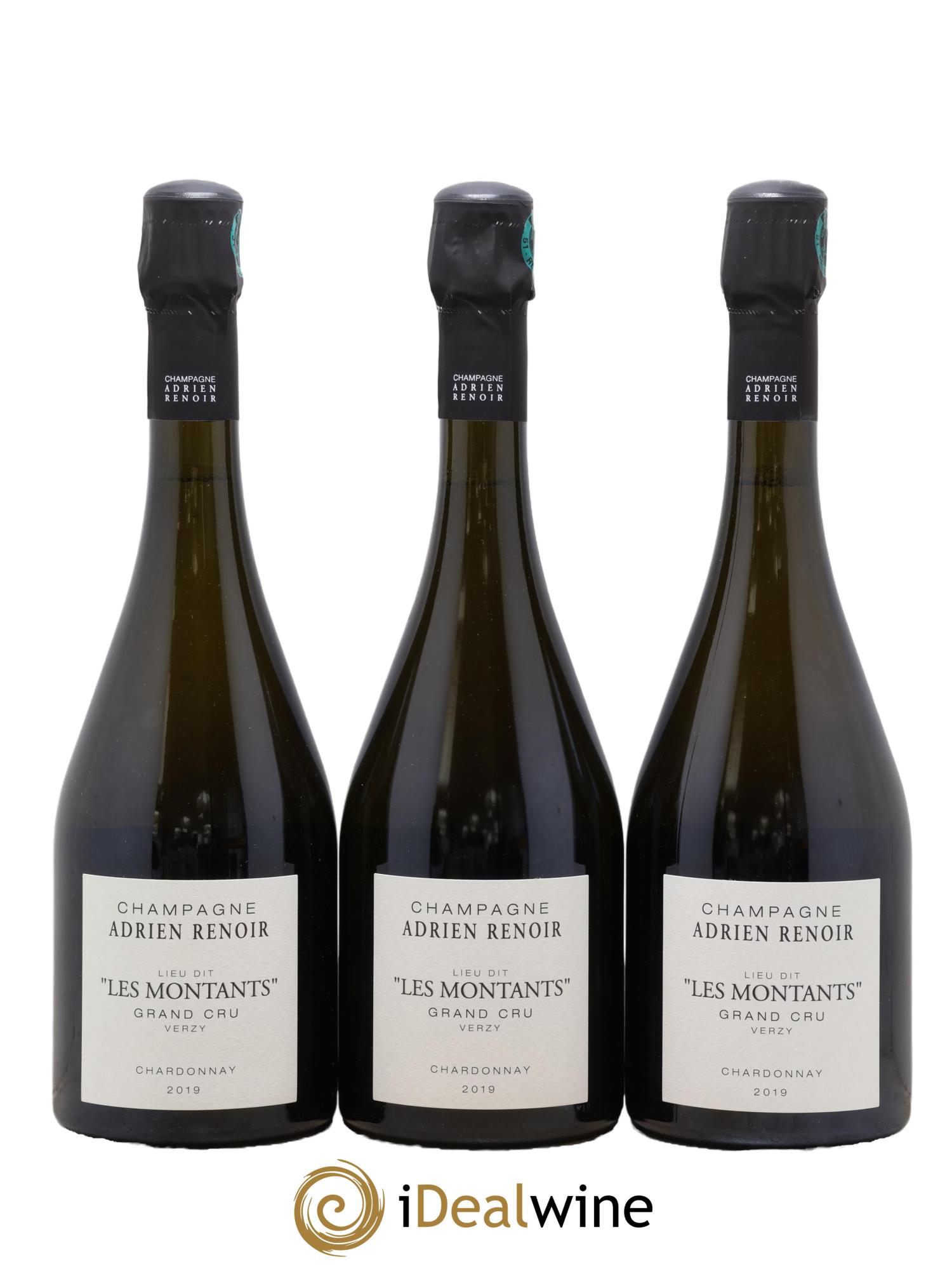 Les Montants Adrien Renoir 2019 - Lot de 3 bouteilles - 0